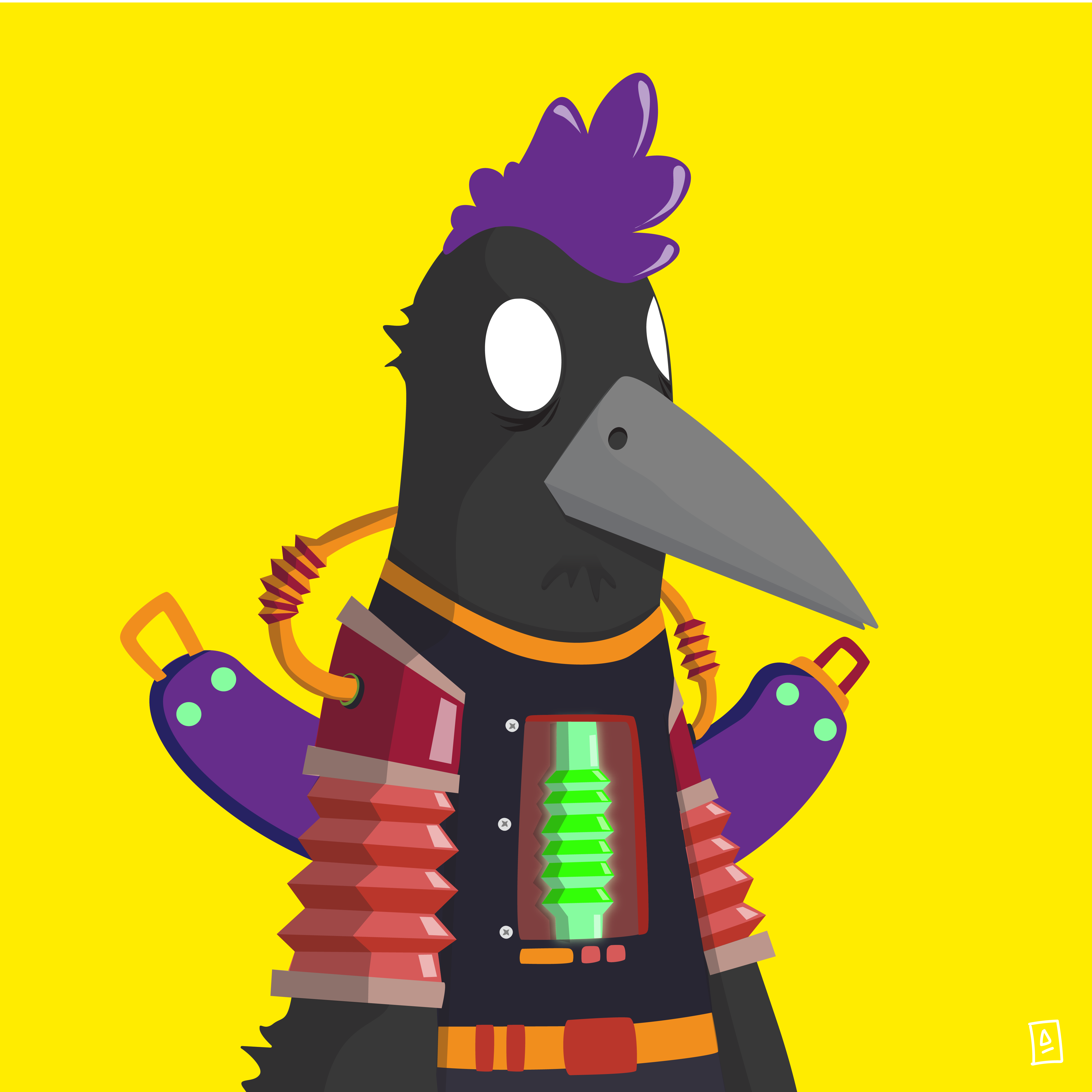 Corvus #741 NFT on Algorand
