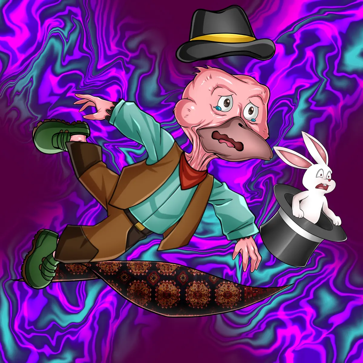 Rug Friends  #1324 NFT on Algorand