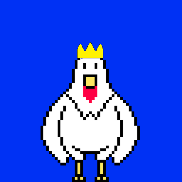 An image of Pixel Chicken #130