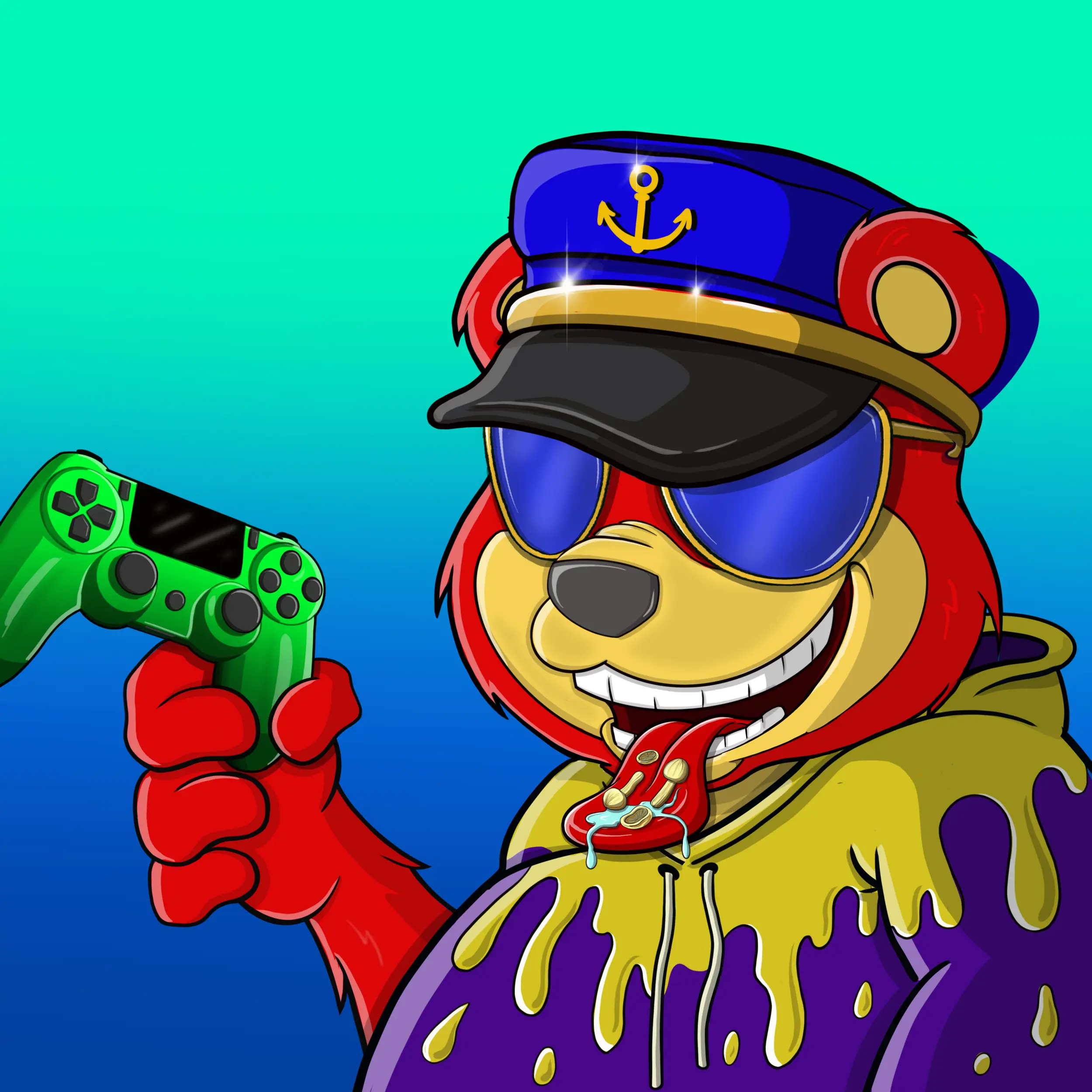 Burnin Bears #279 NFT on Algorand