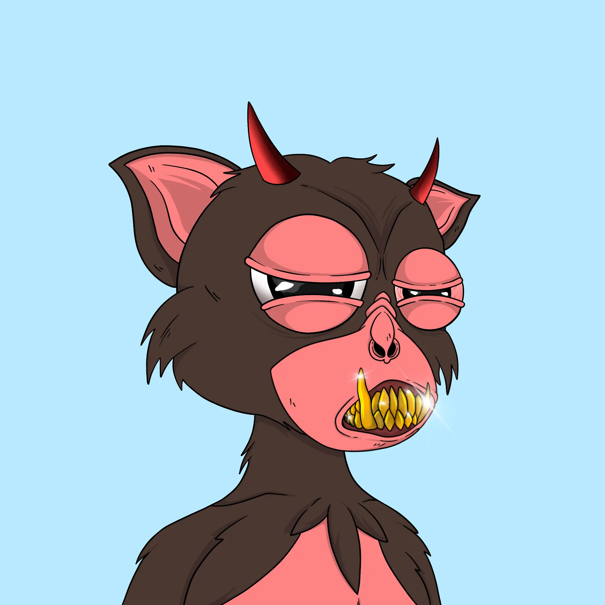 Trendy Tarsier #2702 NFT on Algorand