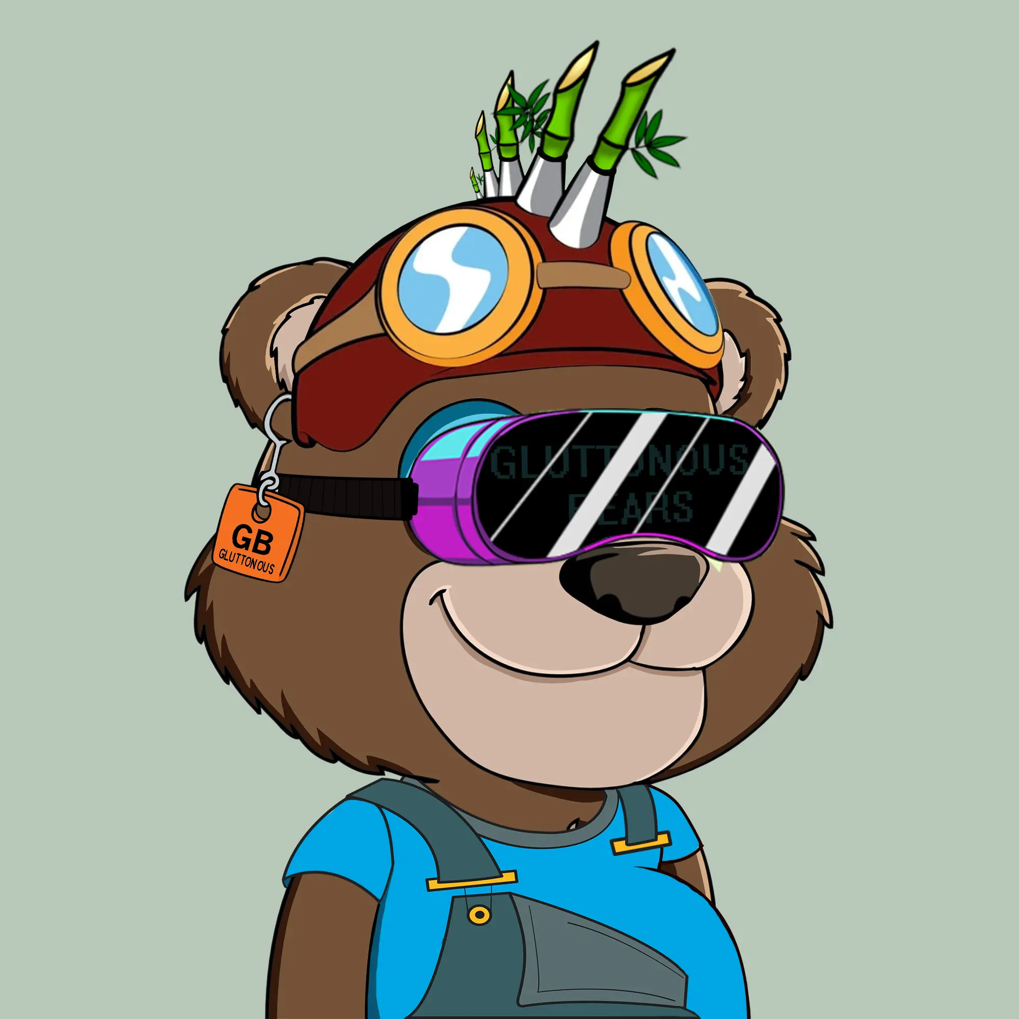 Gluttonous Bears #137 NFT on Algorand