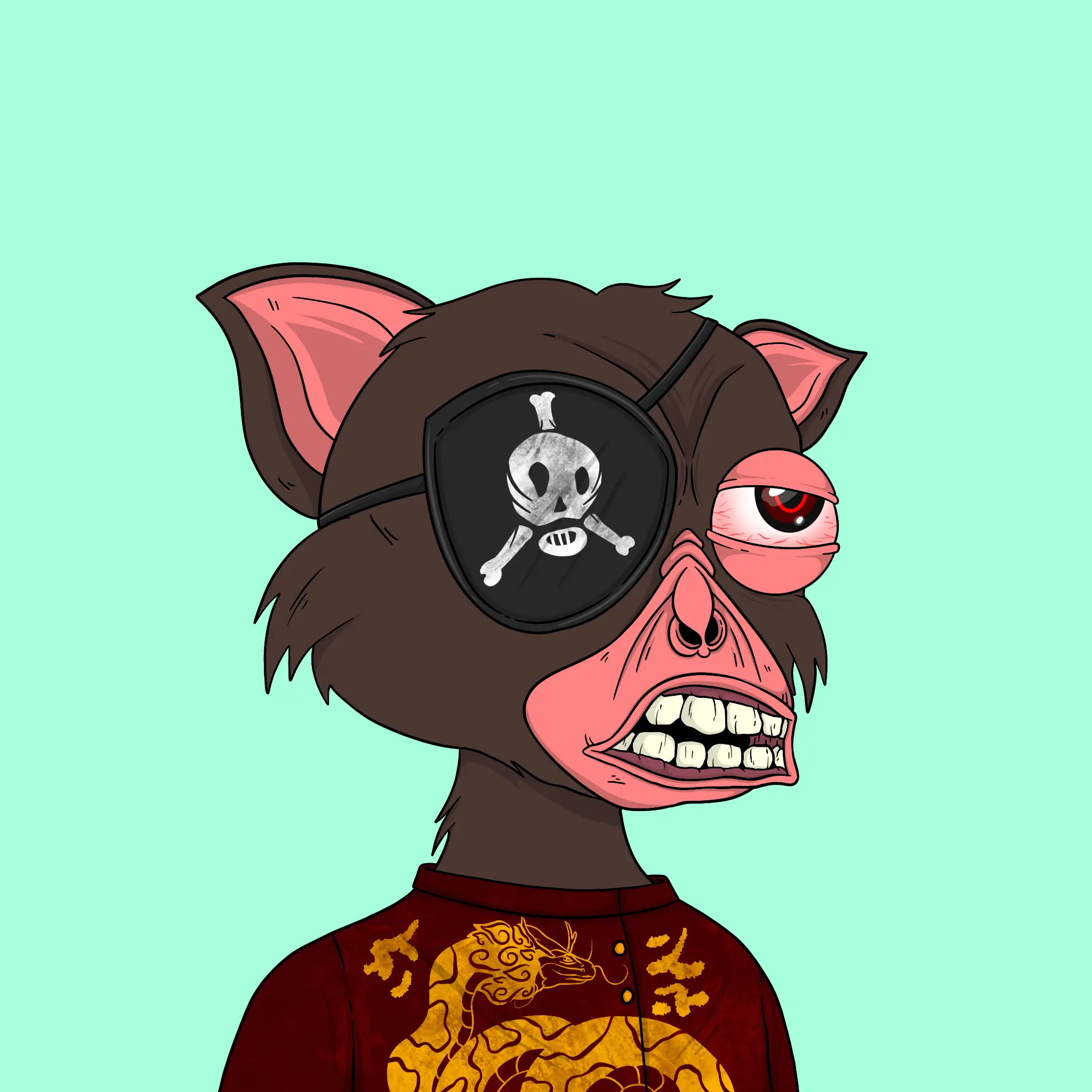 Trendy Tarsier #2994 NFT on Algorand