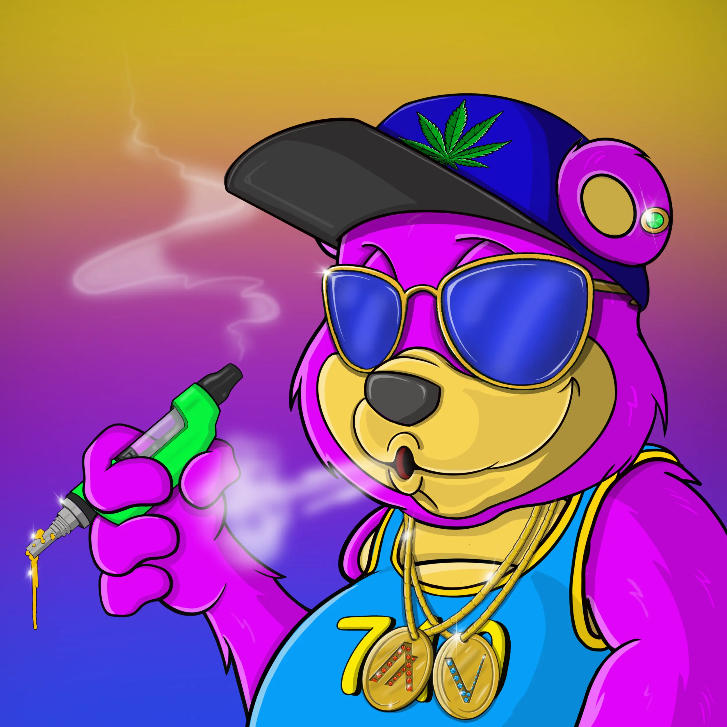 Burnin Bears #767 NFT on Algorand