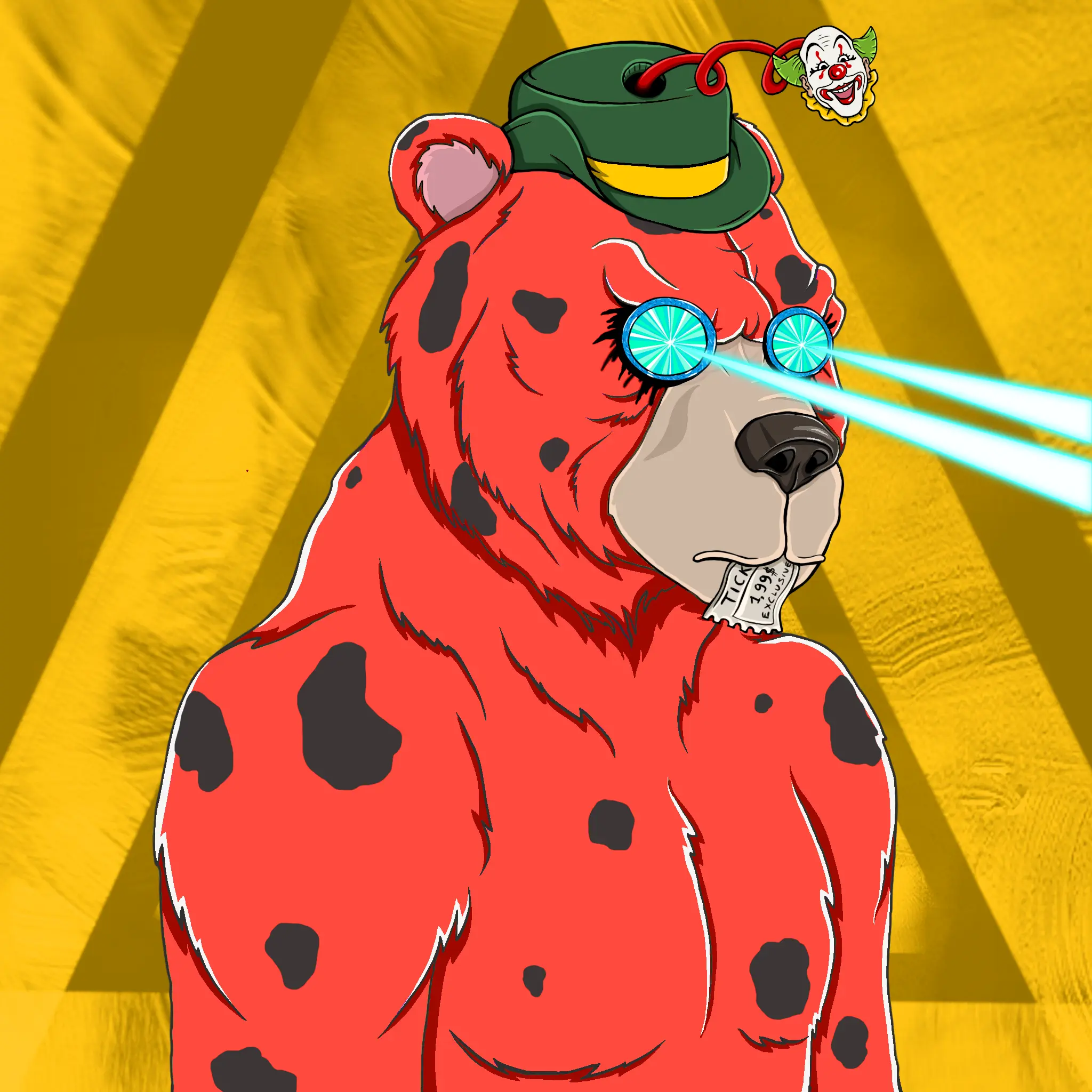 Mad Bears #1151 NFT on Algorand