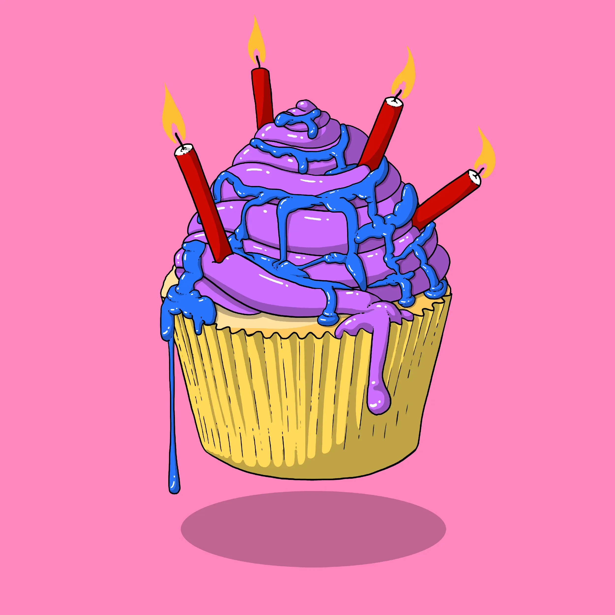 Cupcakes #93 NFT on Algorand