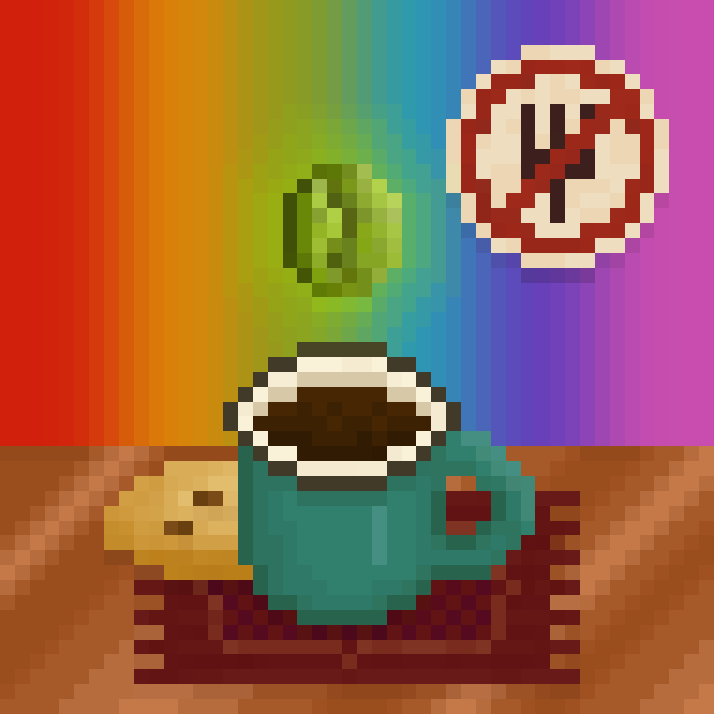 CoffeeBits #0262 NFT on Algorand