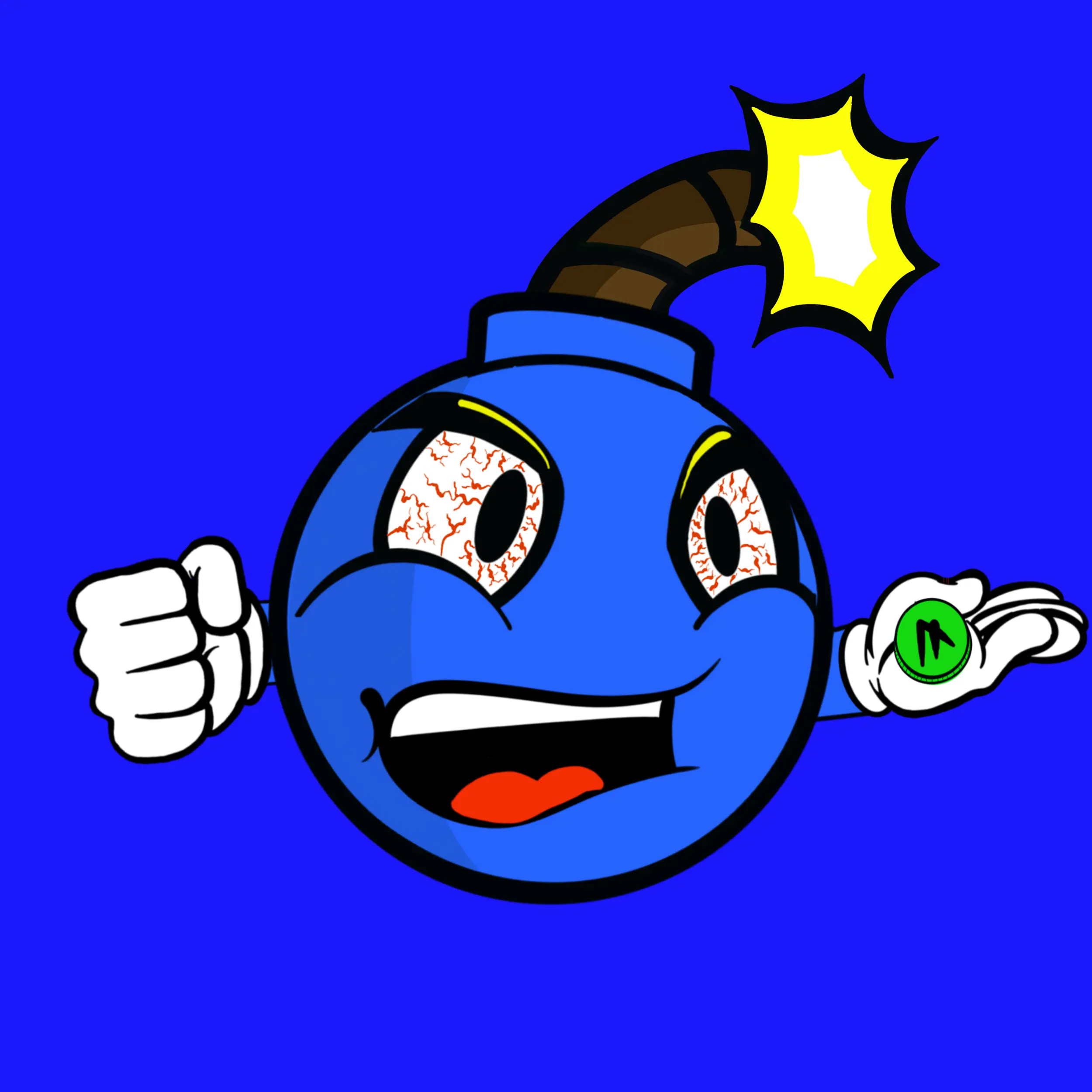 Crypto Bomber Krew #1375 NFT on Algorand