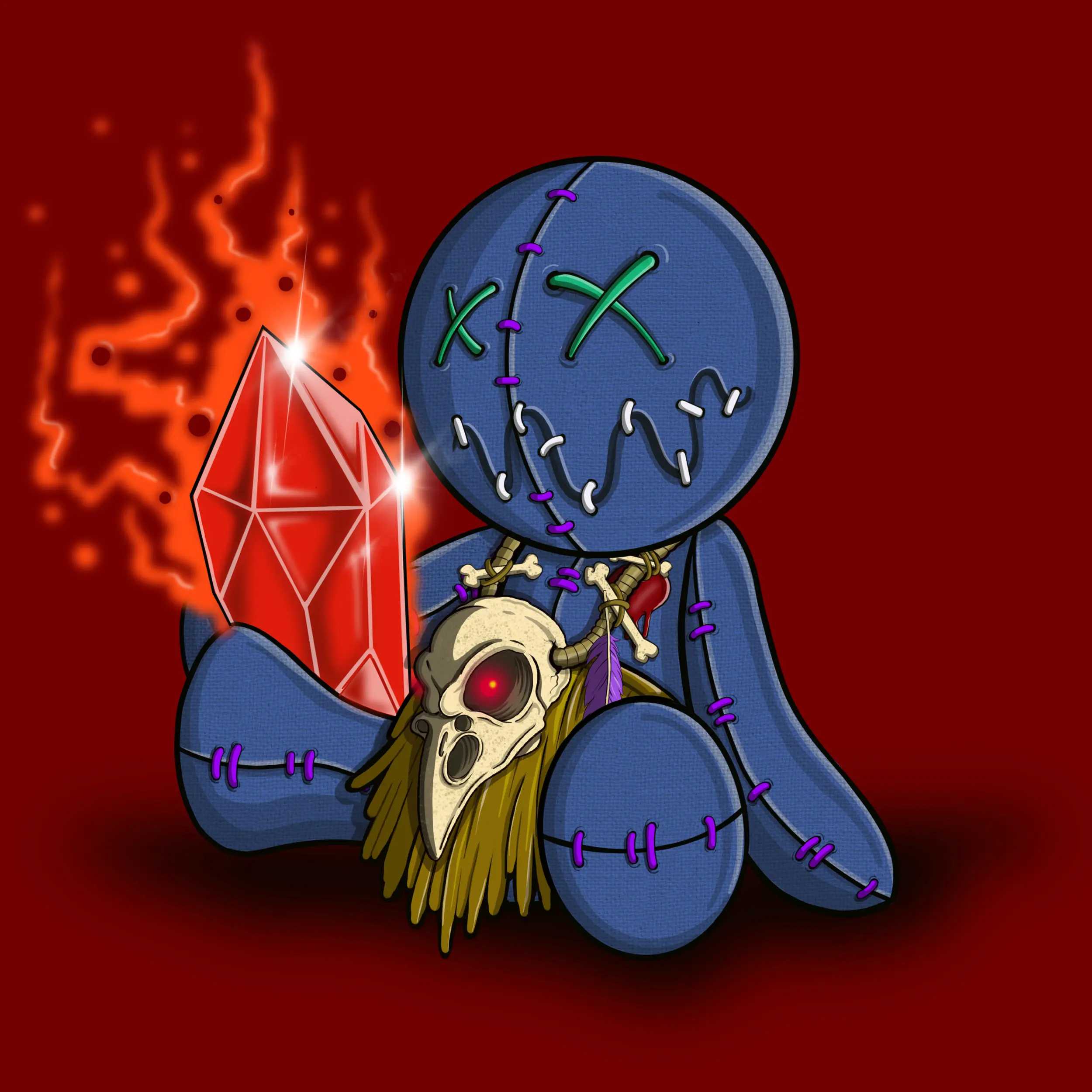 Trippy Stitch #970 NFT on Algorand