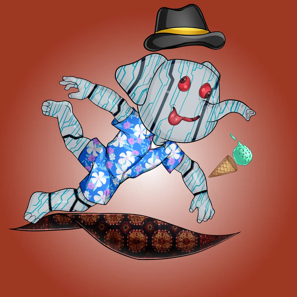 Rug Friends  #3430 NFT on Algorand