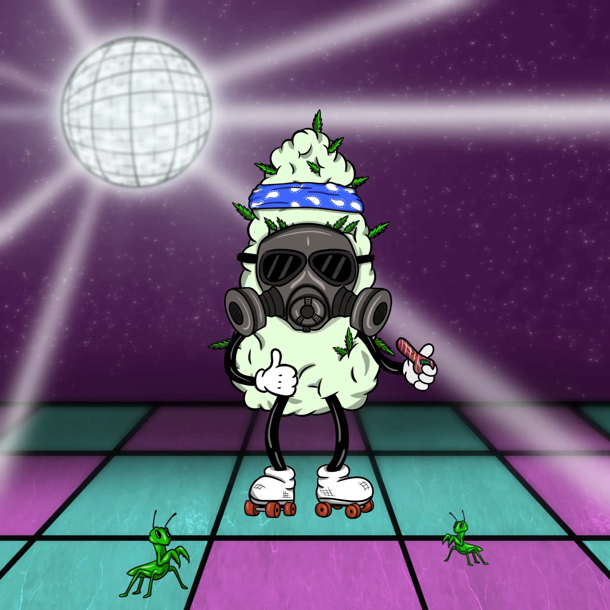 Blazing Budz #5 NFT on Algorand