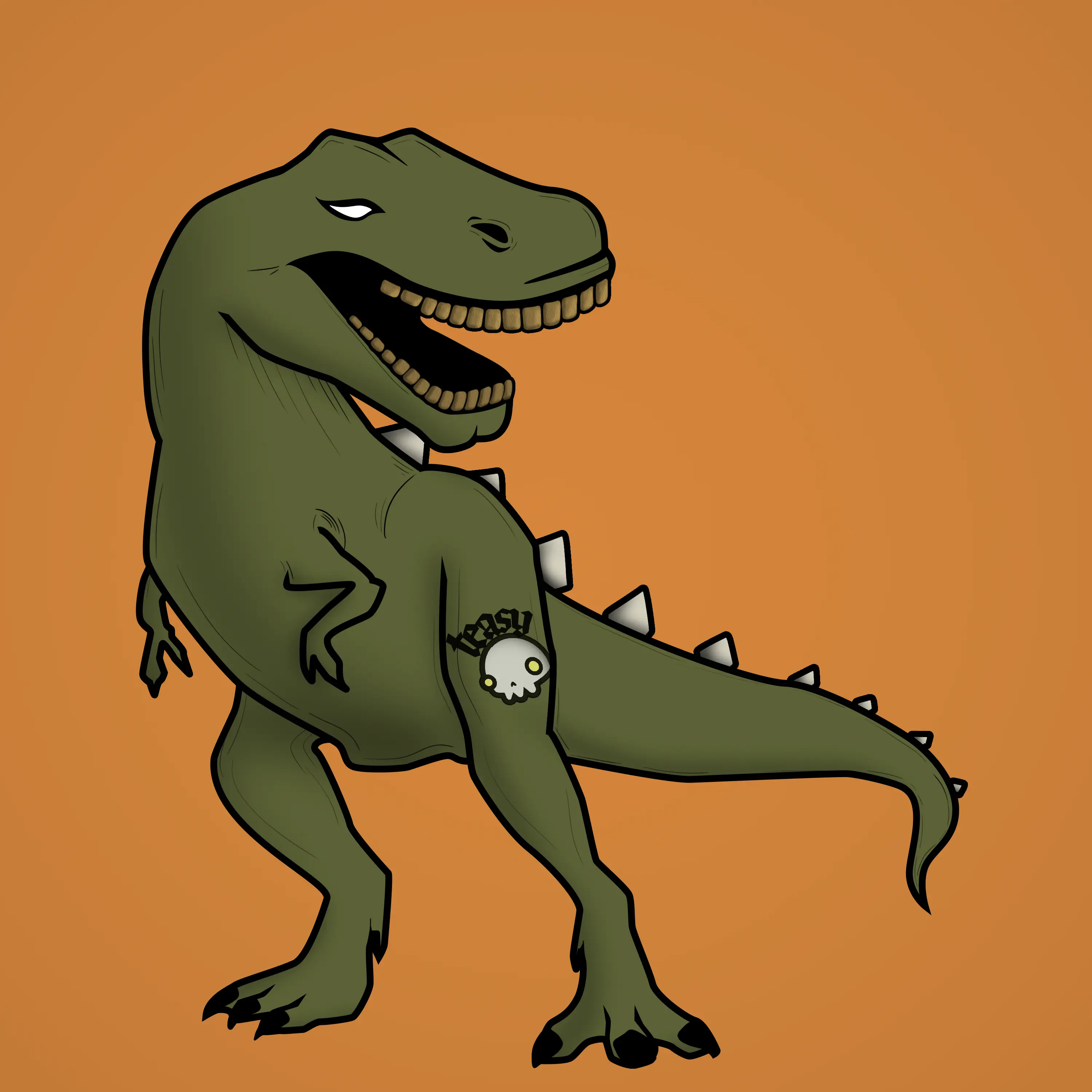 Algosaur Evolution #184 NFT on Algorand