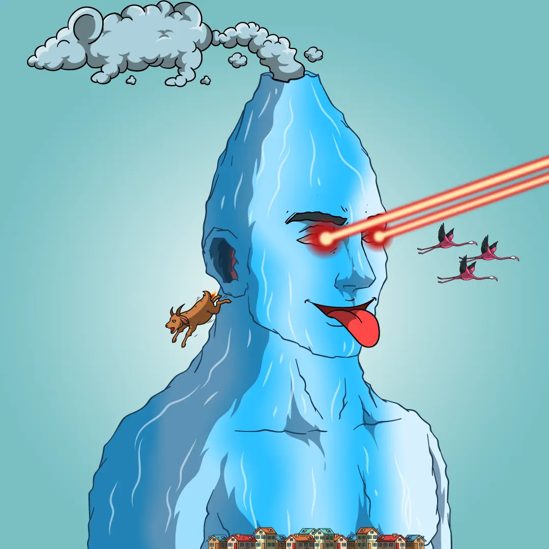 Volcano Boyz #1298 NFT on Algorand