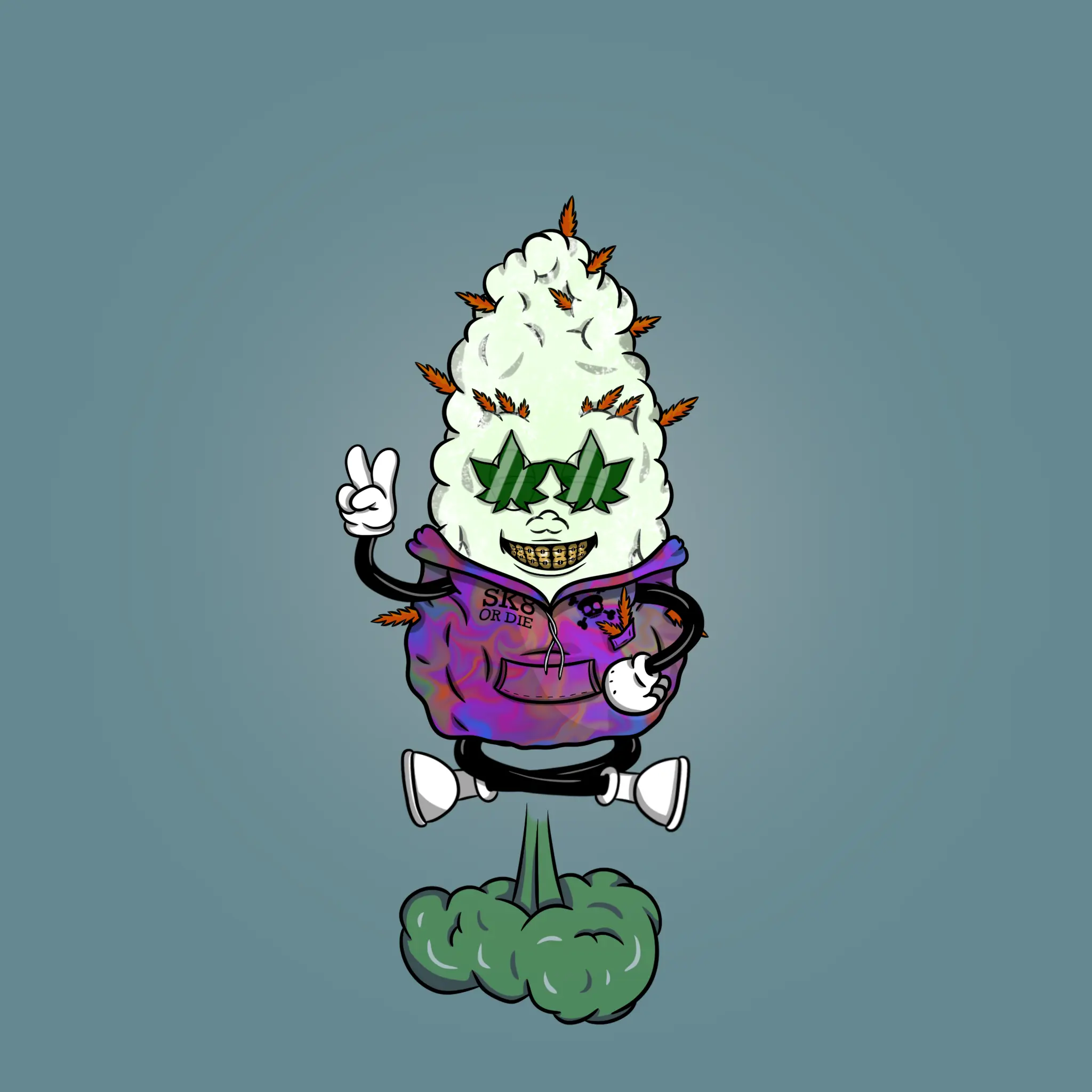 Blazing Budz #176 NFT on Algorand