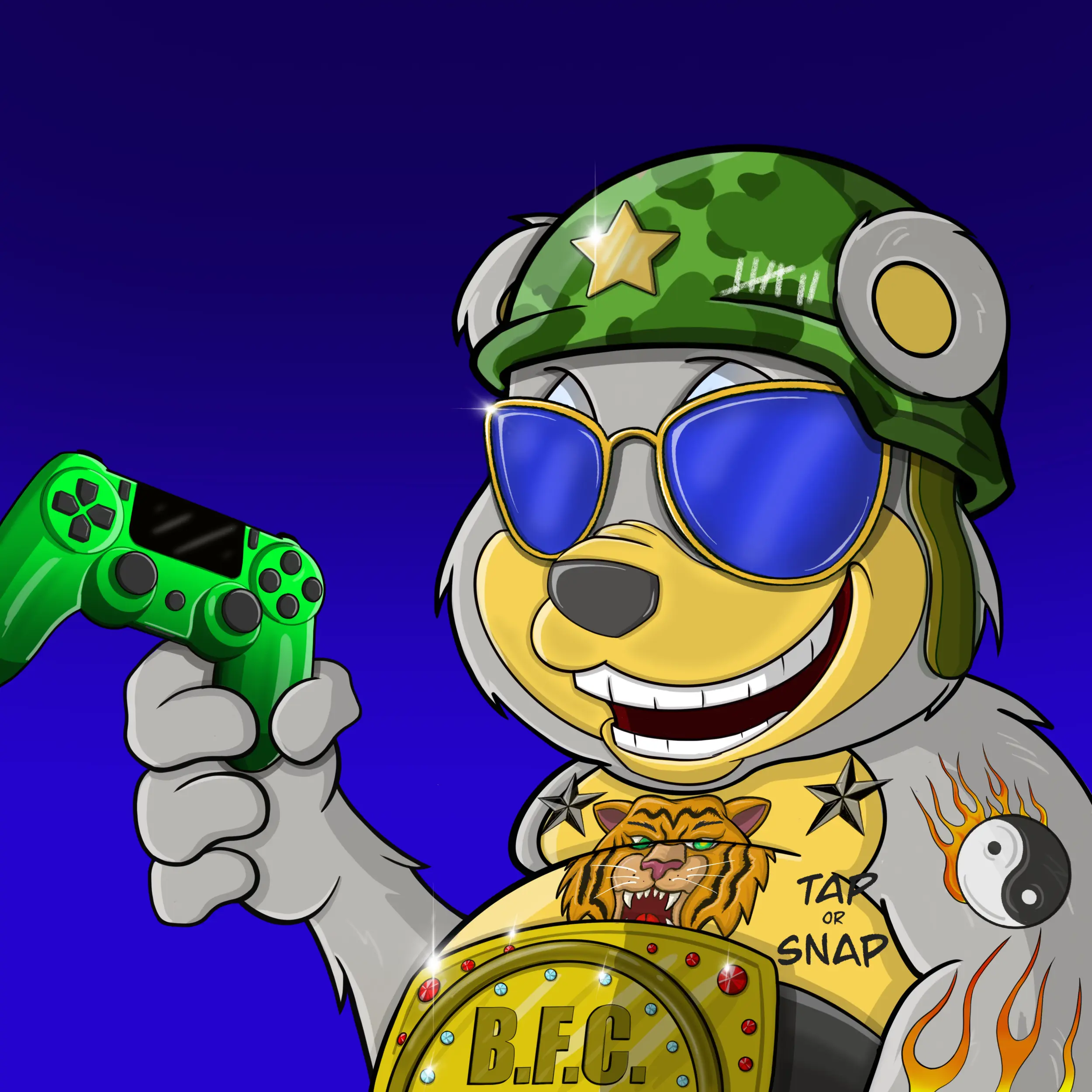 Burnin Bears #604 NFT on Algorand