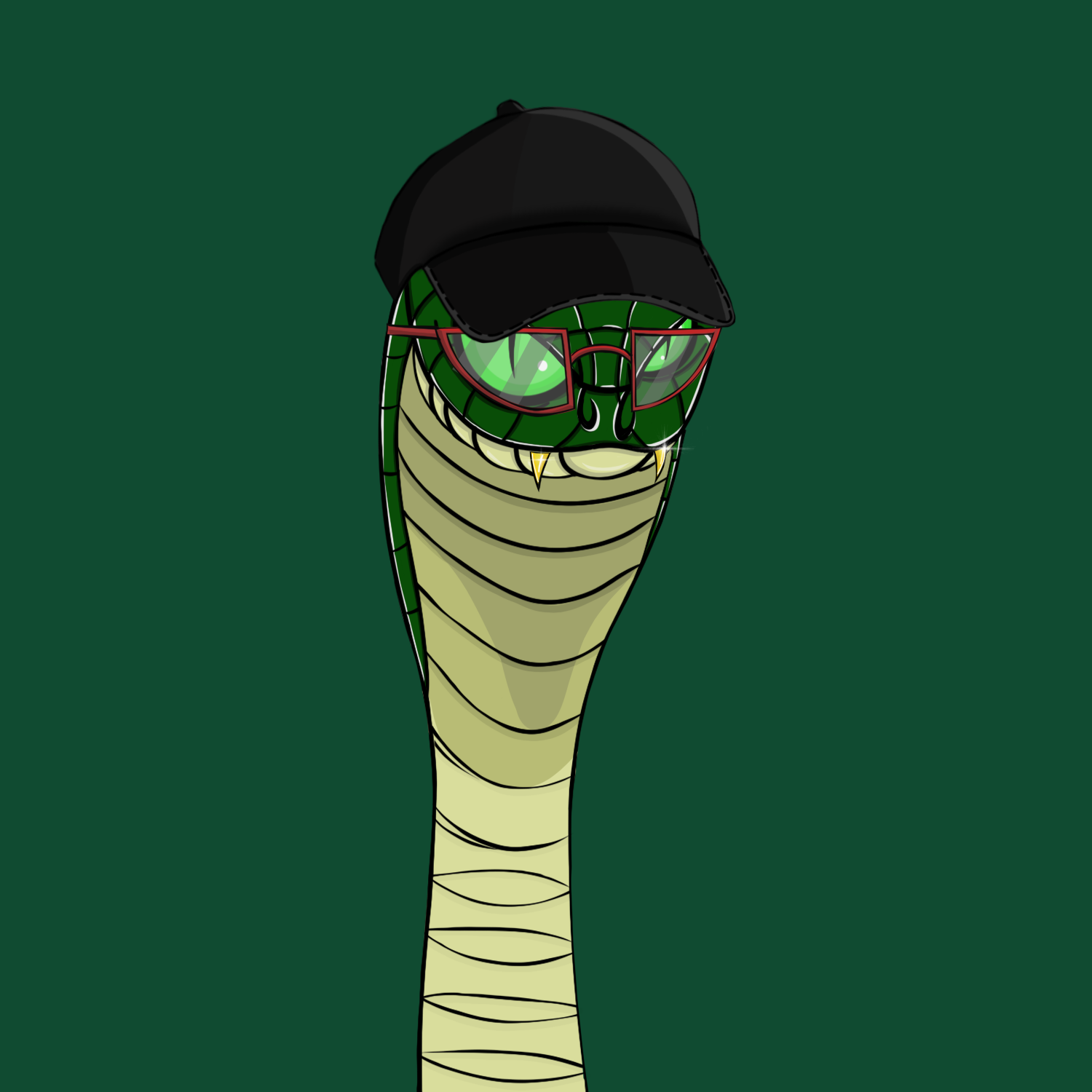 The Snake Cartel #73 NFT on Algorand