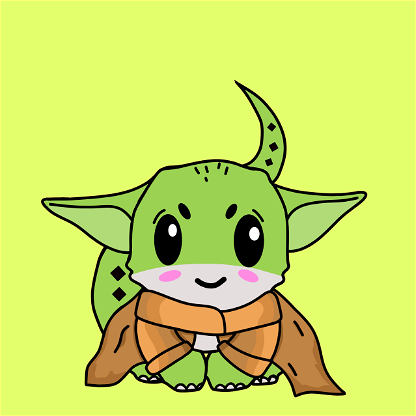 Little Dragon #076 Little Yoda