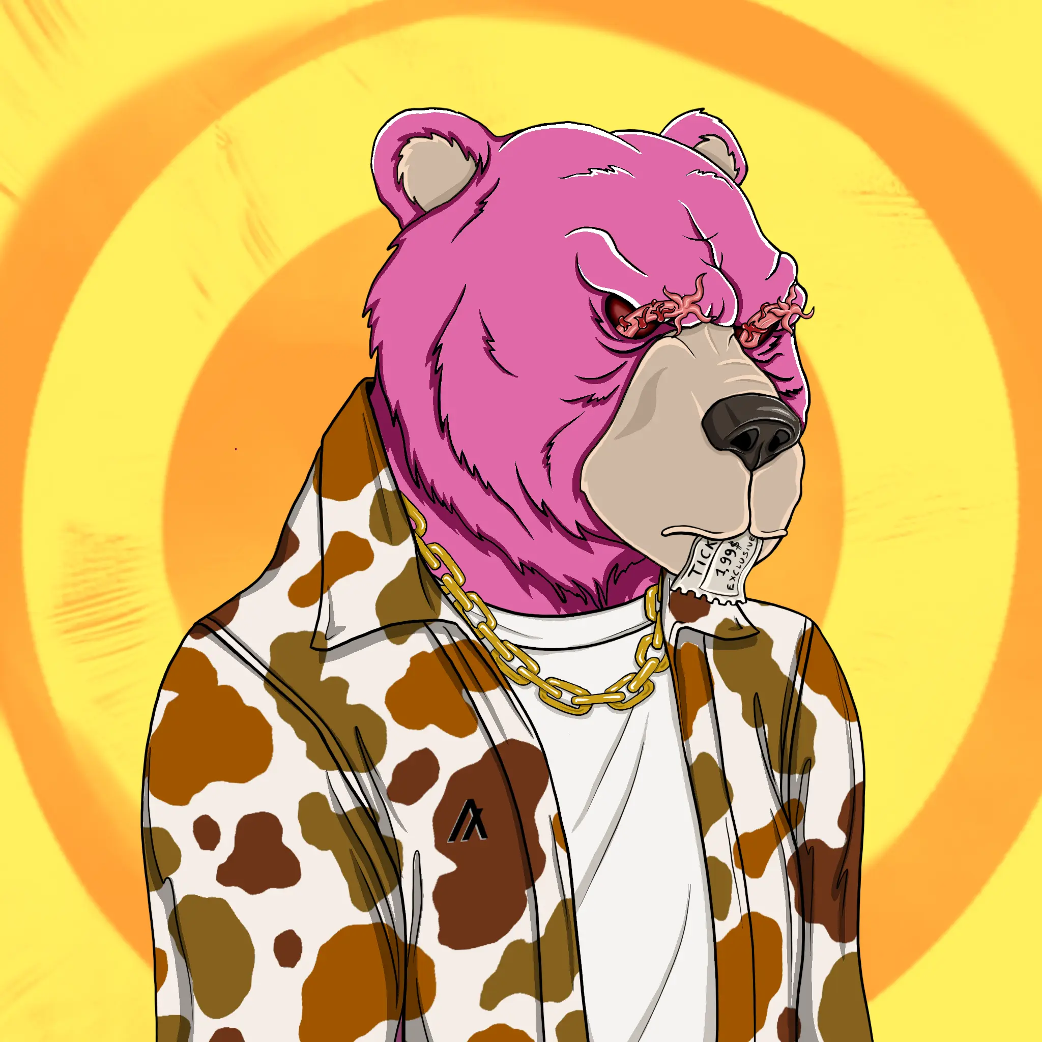 Mad Bears #673 NFT on Algorand