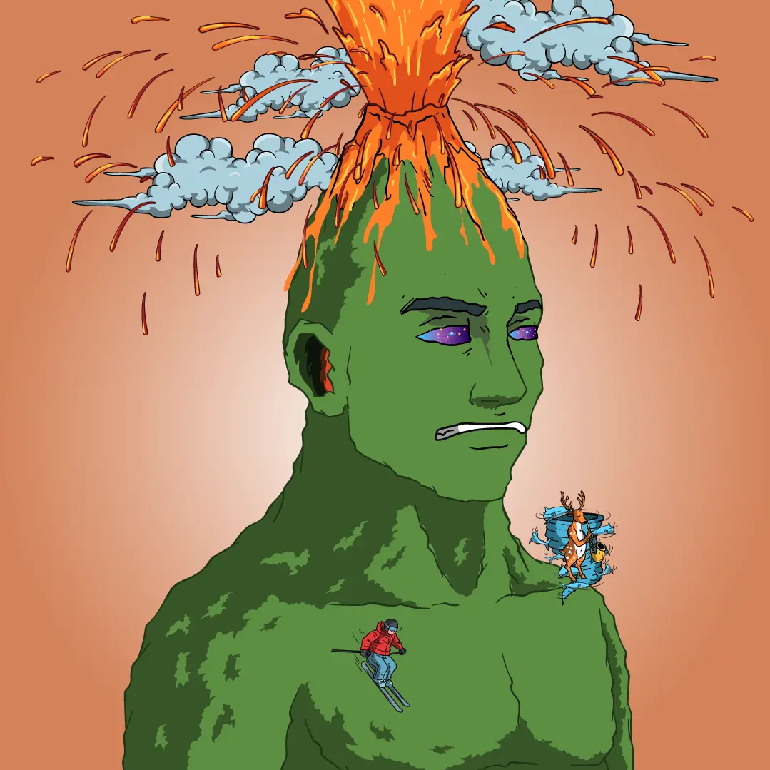 Volcano Boyz #674 NFT on Algorand