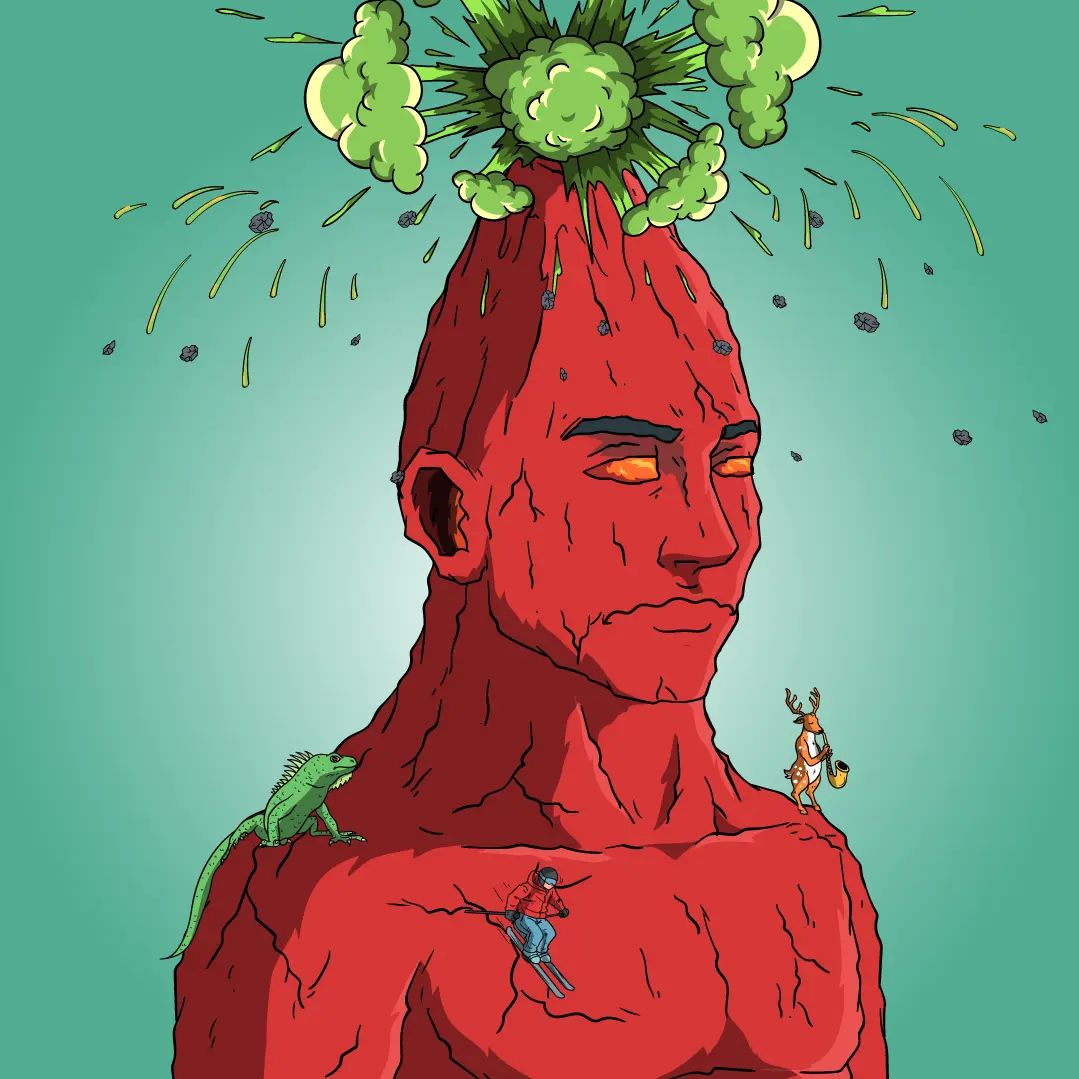 Volcano Boyz #659 NFT on Algorand