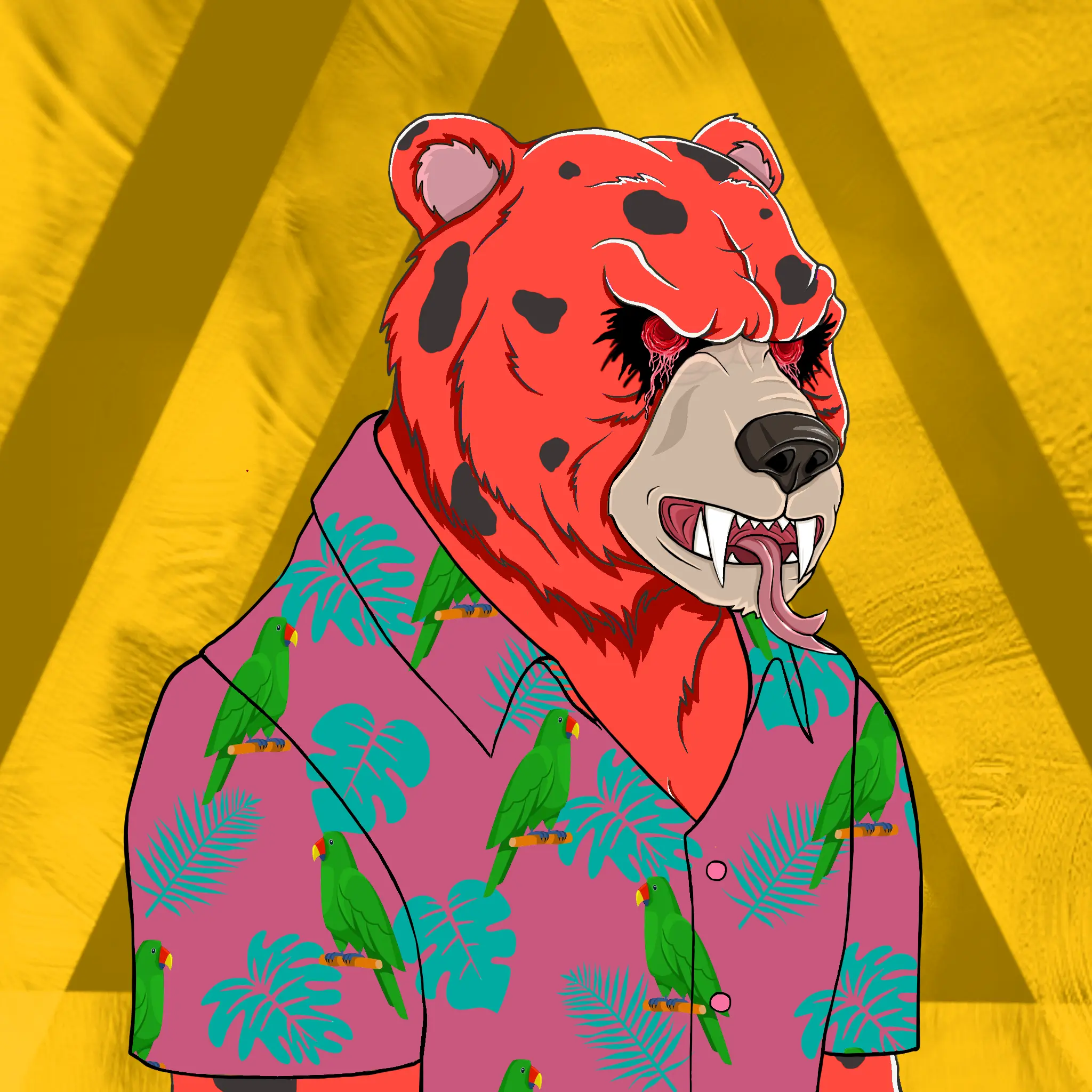 Mad Bears #535 NFT on Algorand