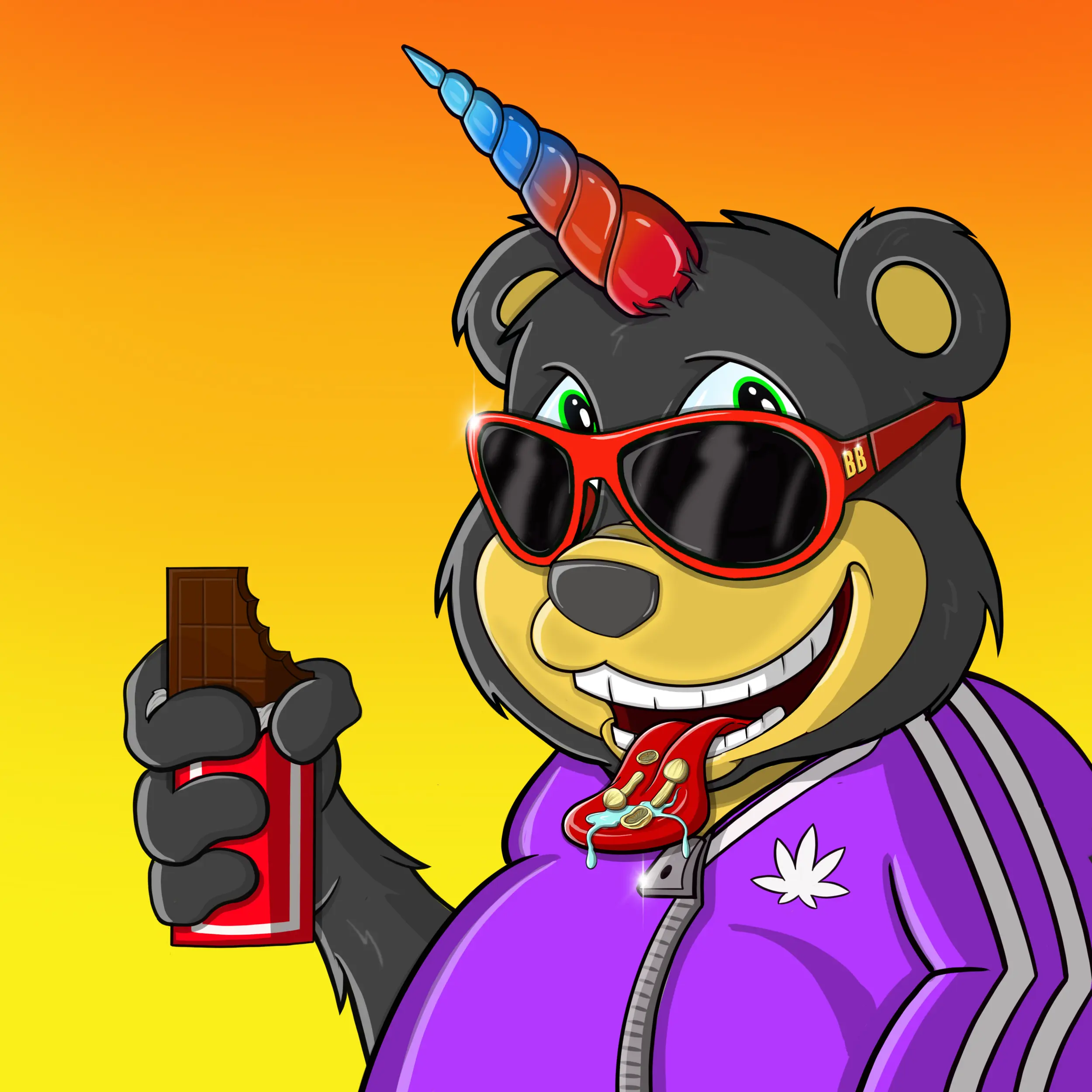 Burnin Bears #689 NFT on Algorand