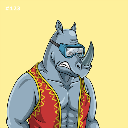 Rowdy Rhino #123