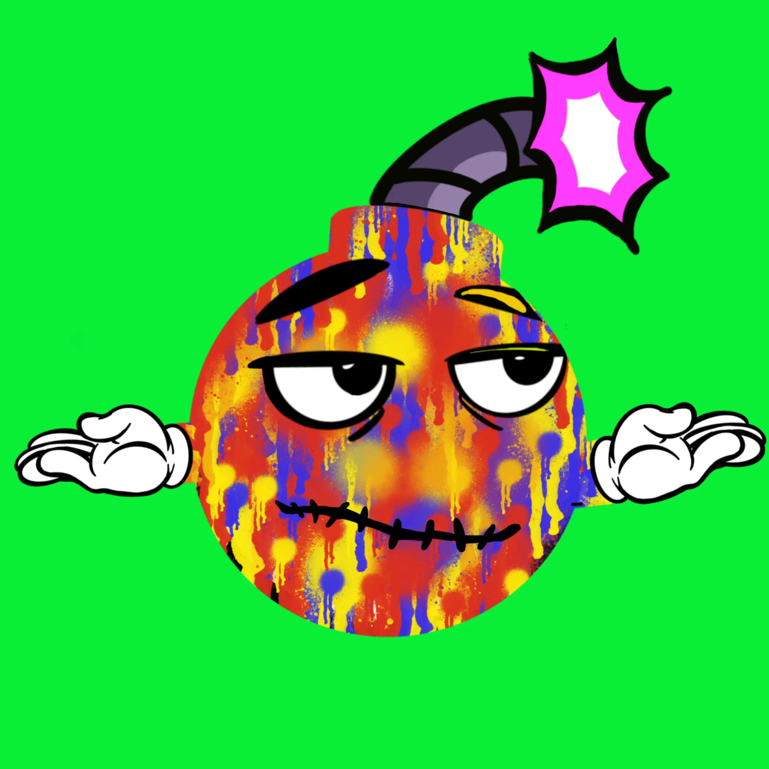 Crypto Bomber Krew #2039 NFT on Algorand