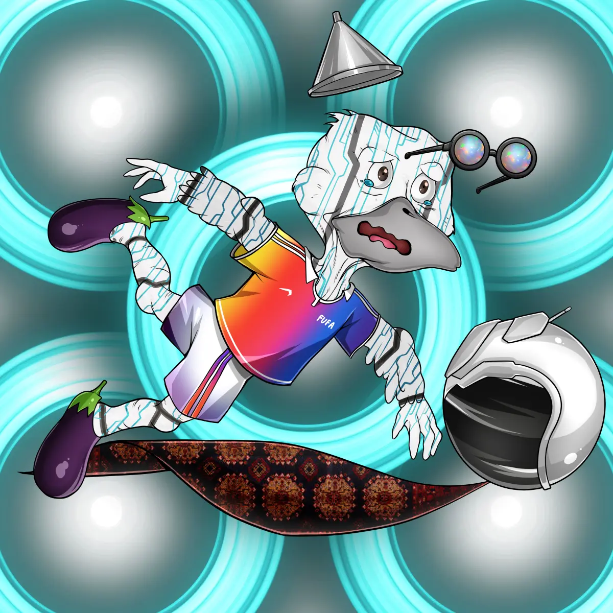 Rug Friends  #1458 NFT on Algorand