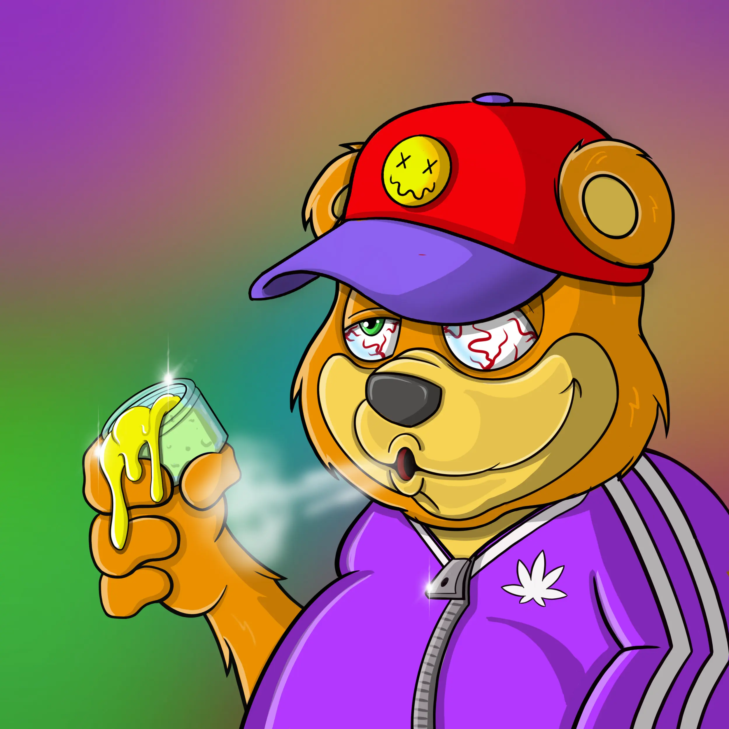 Burnin Bears #1032 NFT on Algorand