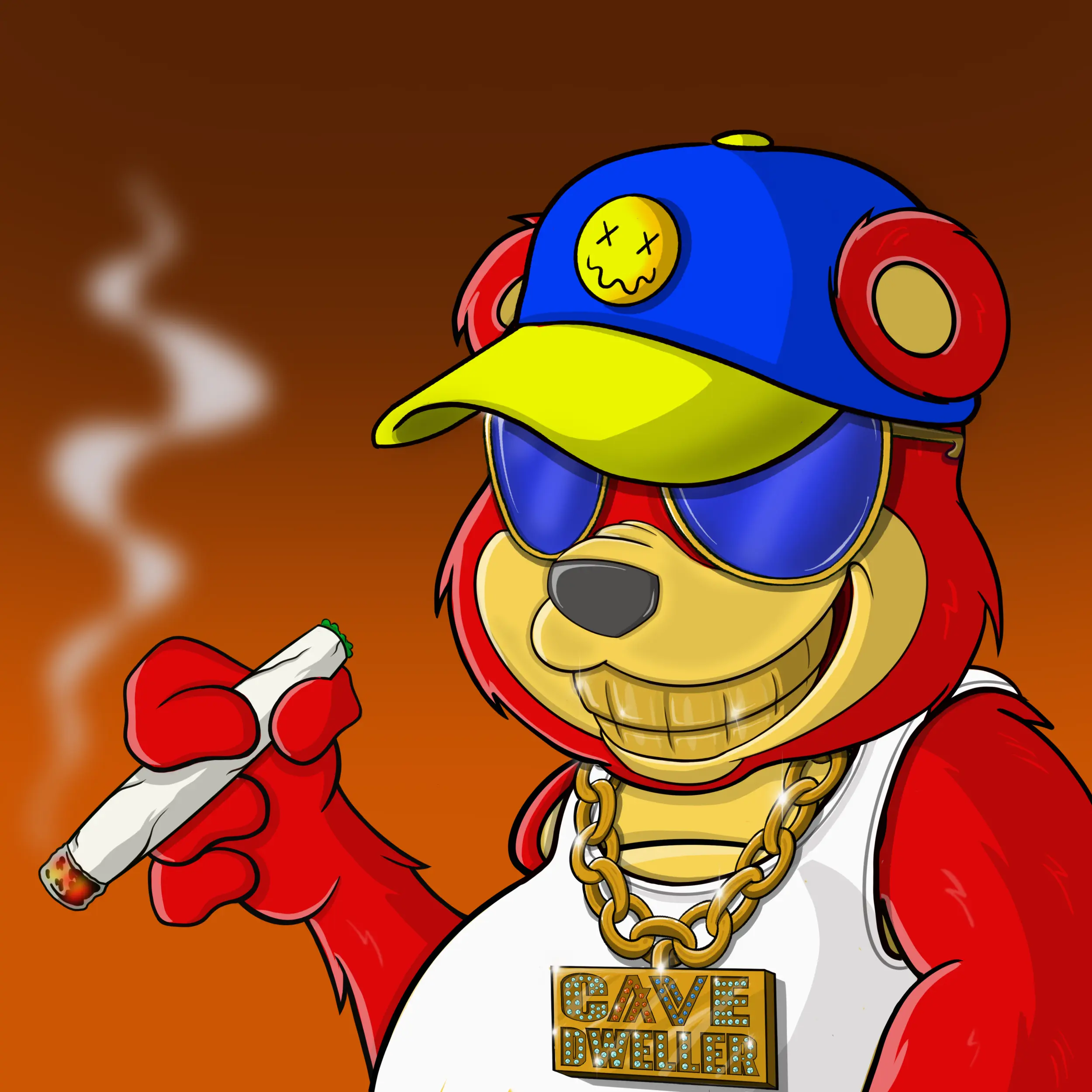 Burnin Bears #1766 NFT on Algorand