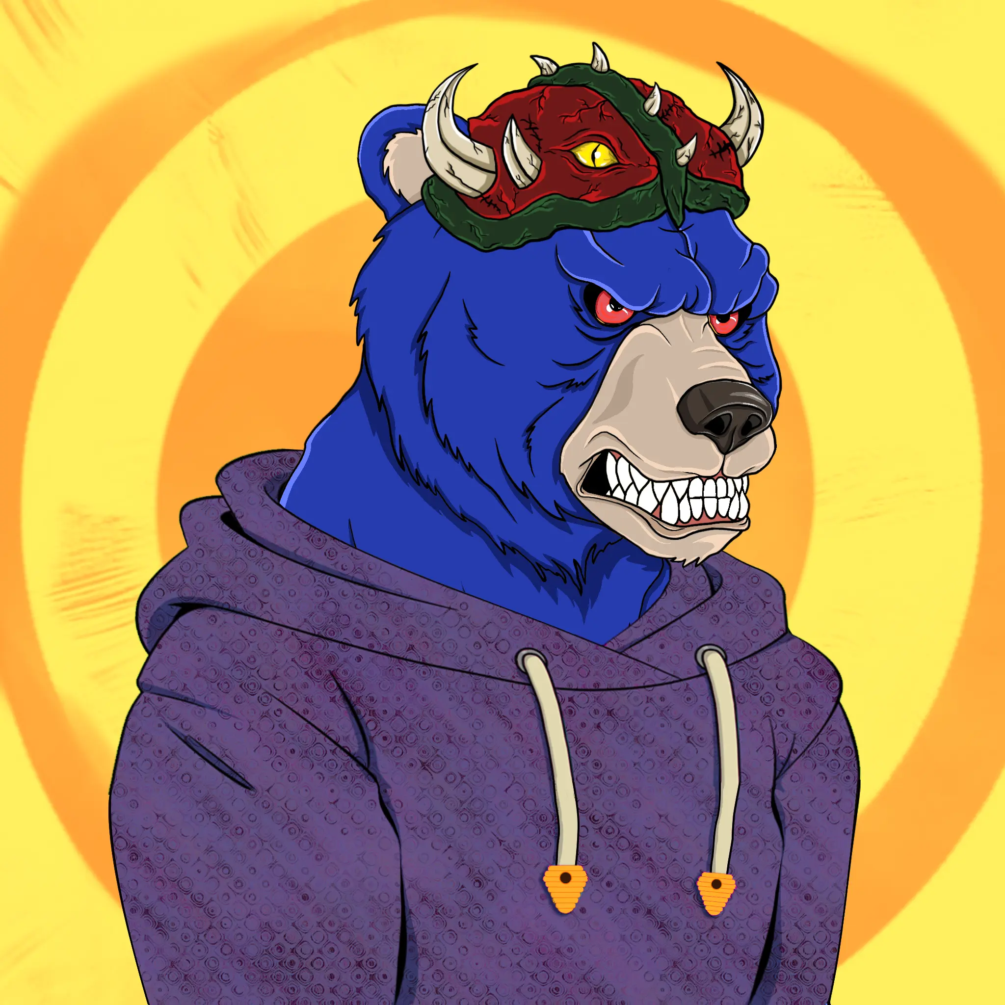 Mad Bears #1044 NFT on Algorand