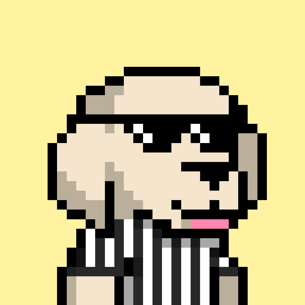 Pixel Pups #323 NFT on Algorand