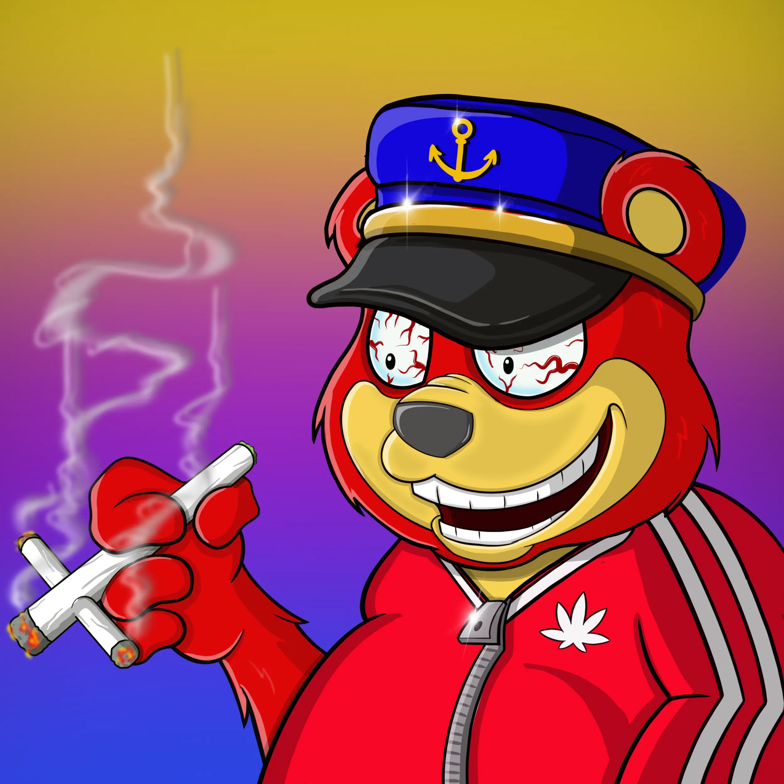 Burnin Bears #846 NFT on Algorand