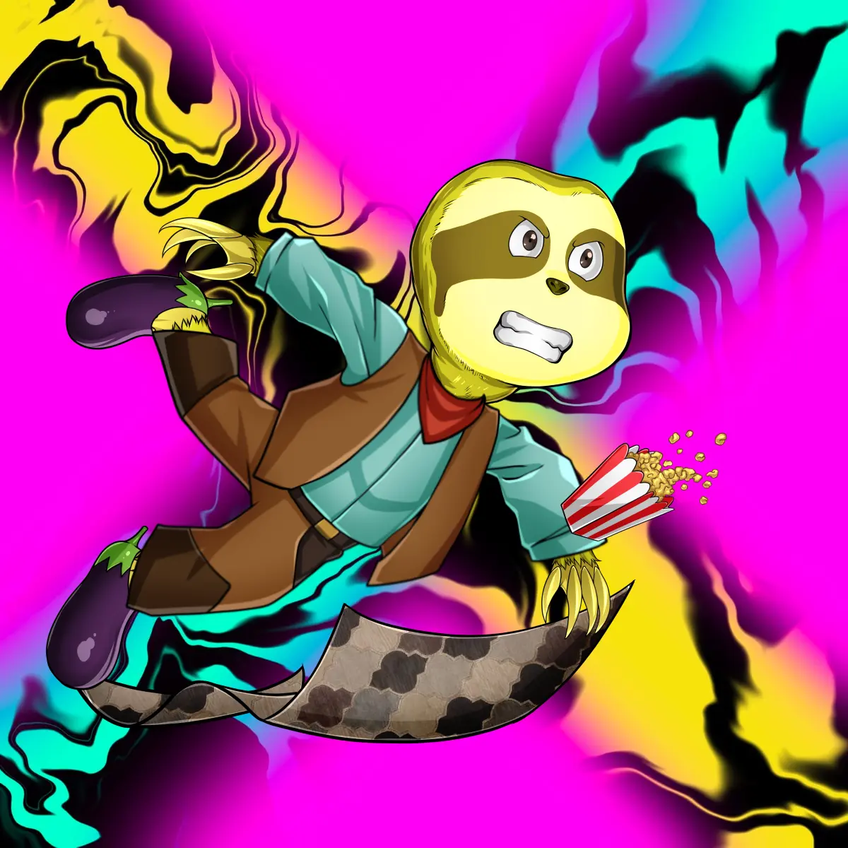 Rug Friends  #4554 NFT on Algorand