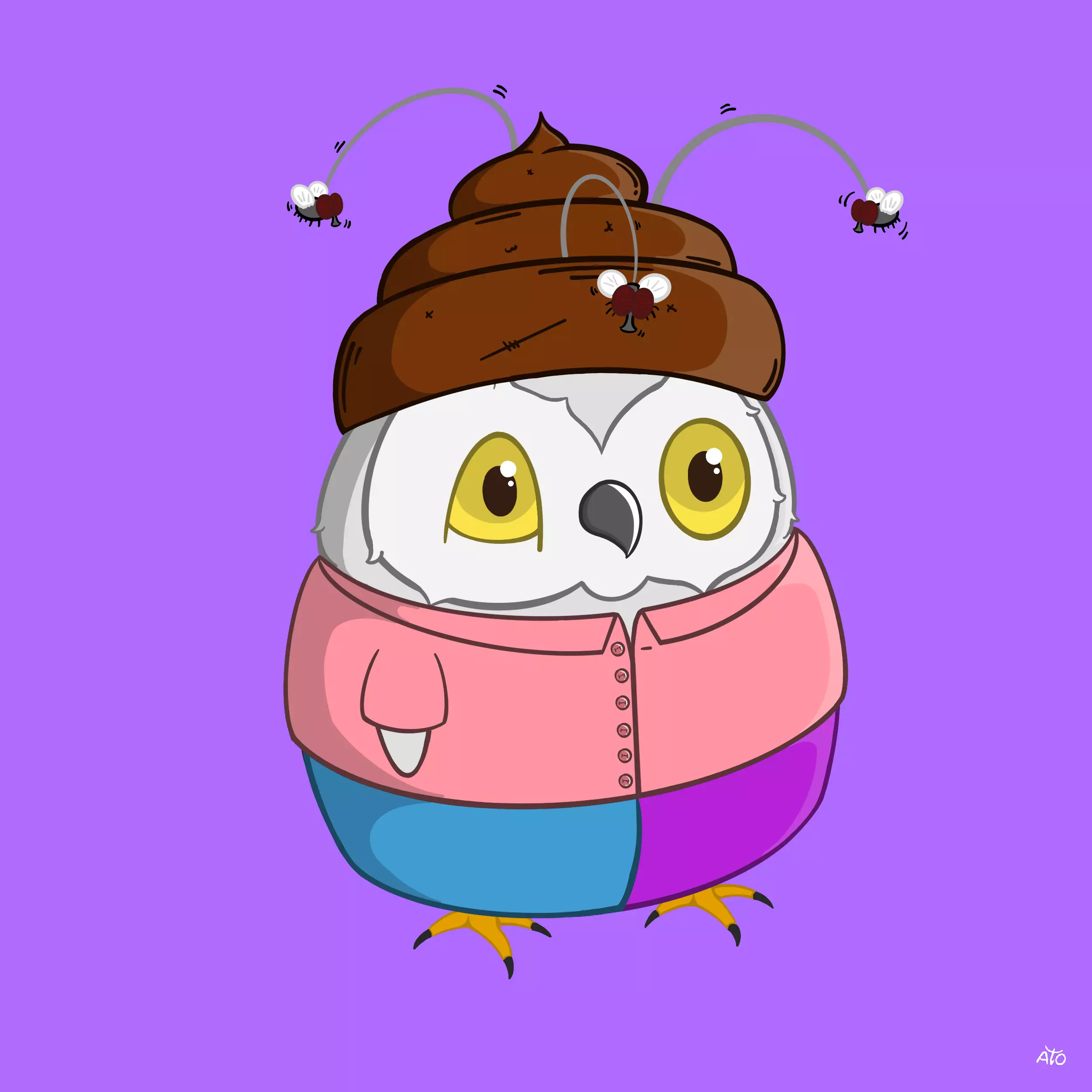 Baby Hoot Group #5547 NFT on Algorand