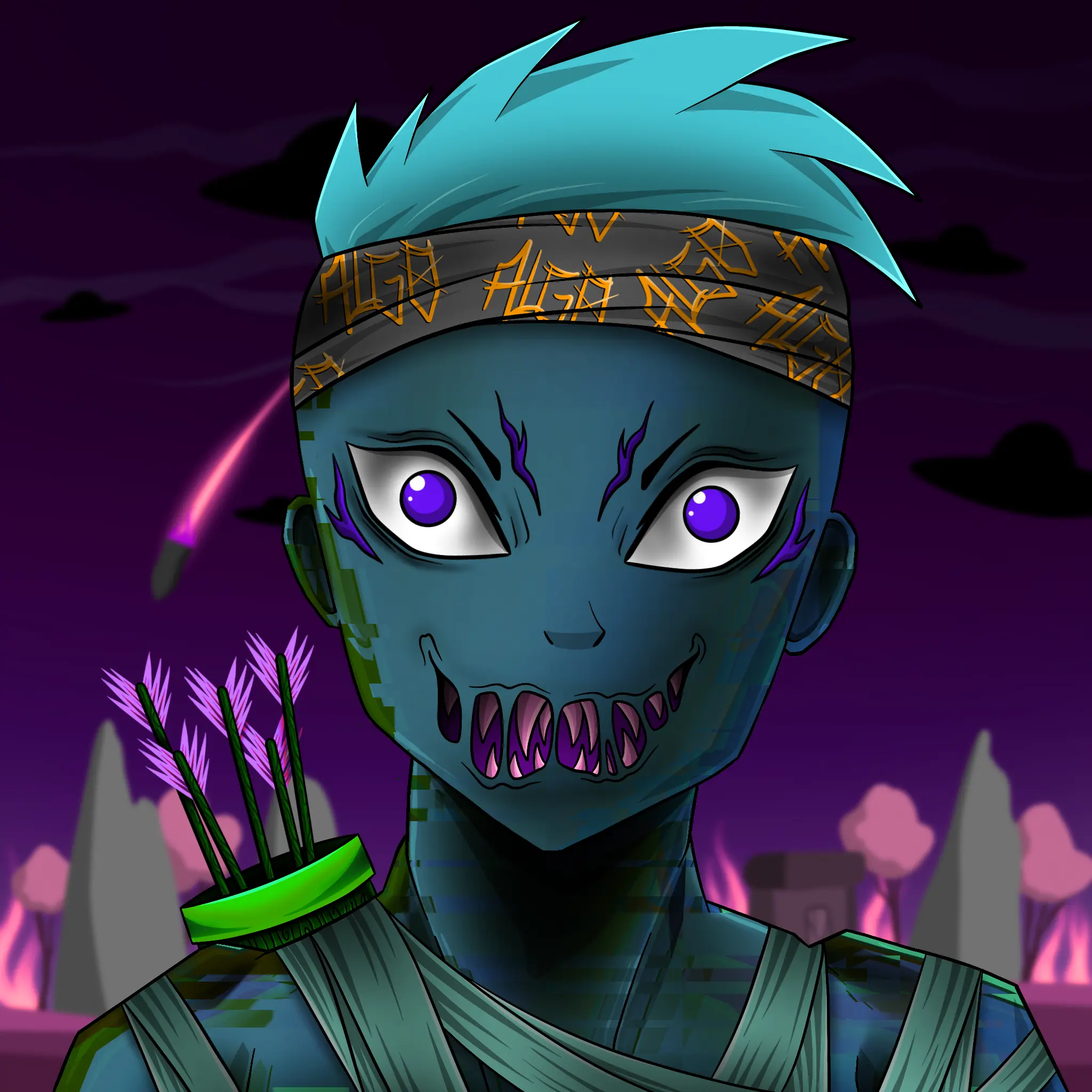 Octalien #290 NFT on Algorand