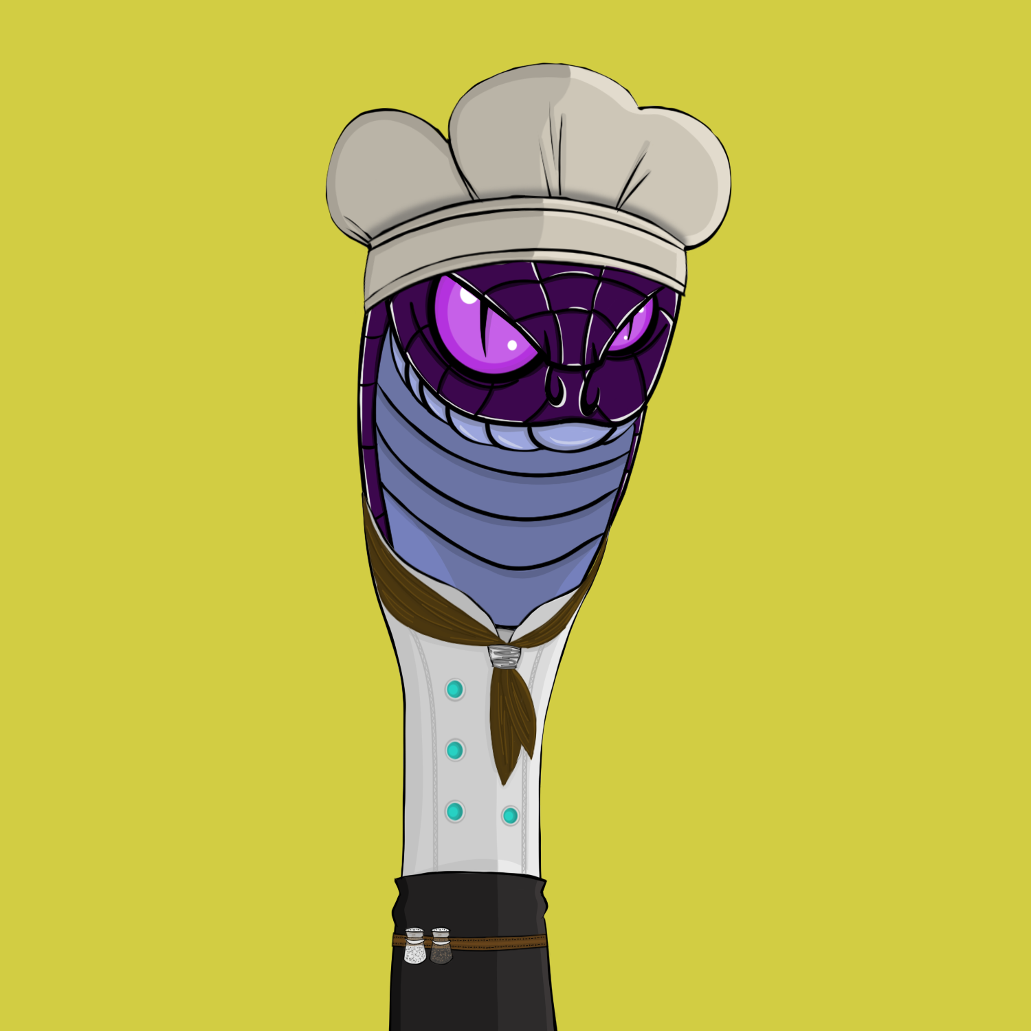 The Snake Cartel #665 NFT on Algorand