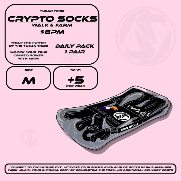 Image of Tucan Tribe Crypto Socks #29