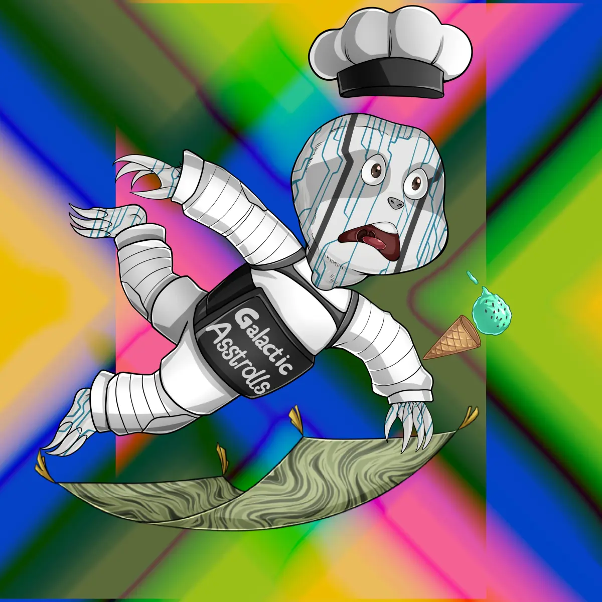 Rug Friends  #3728 NFT on Algorand