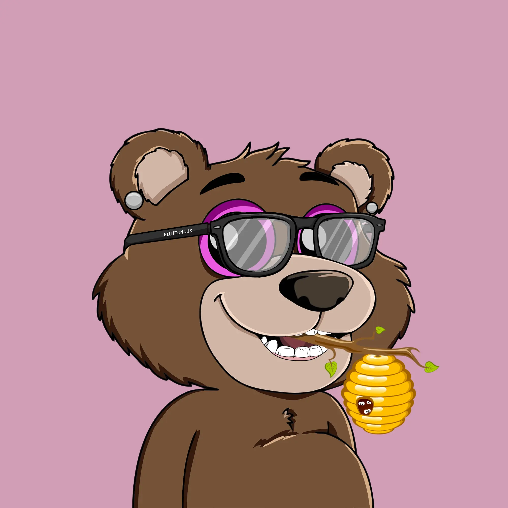 Gluttonous Bears #507 NFT on Algorand