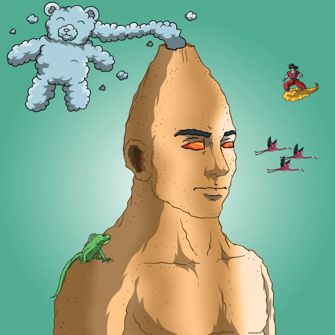 Volcano Boyz #718 NFT on Algorand