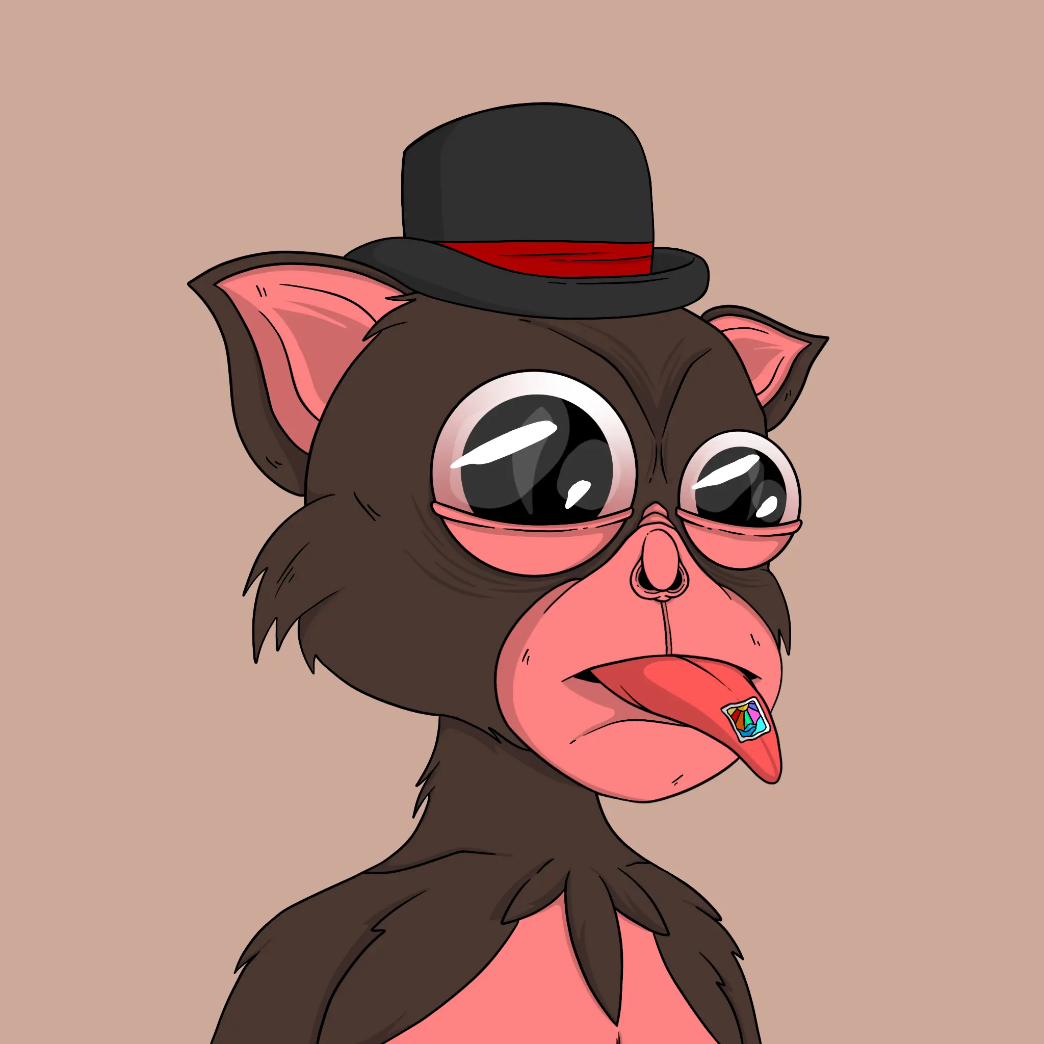 Trendy Tarsier #2252 NFT on Algorand