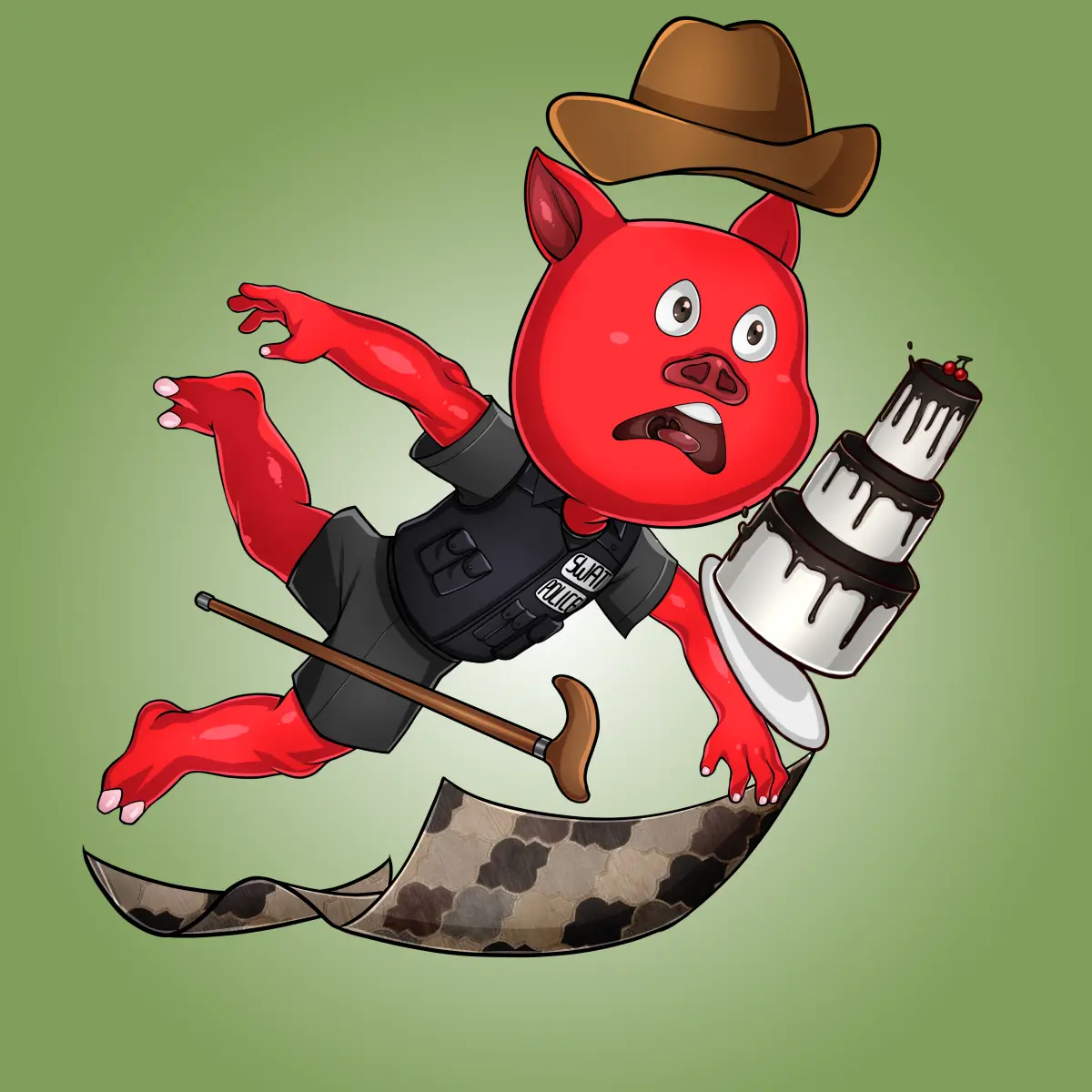 Rug Friends  #4464 NFT on Algorand