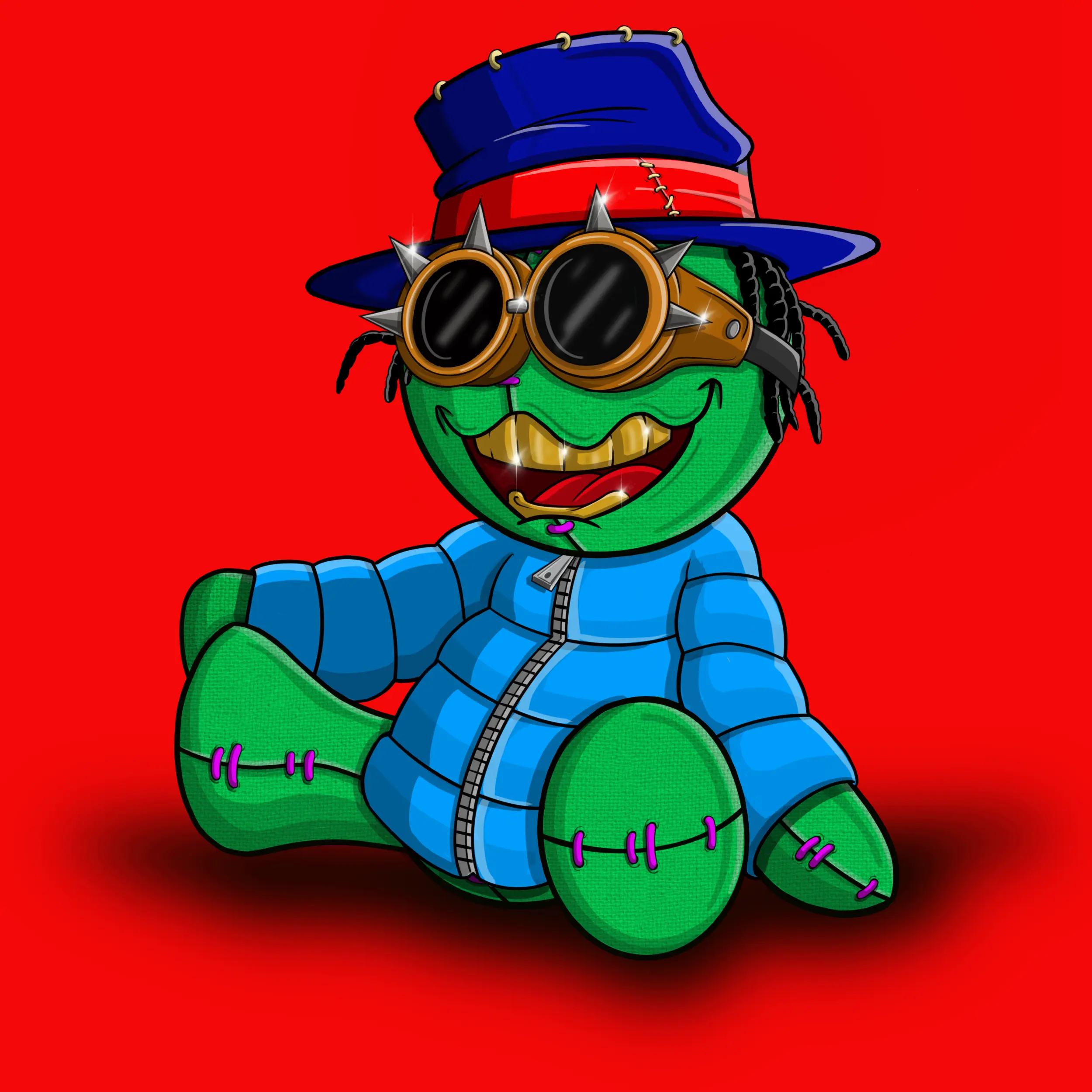 Trippy Stitch #1191 NFT on Algorand