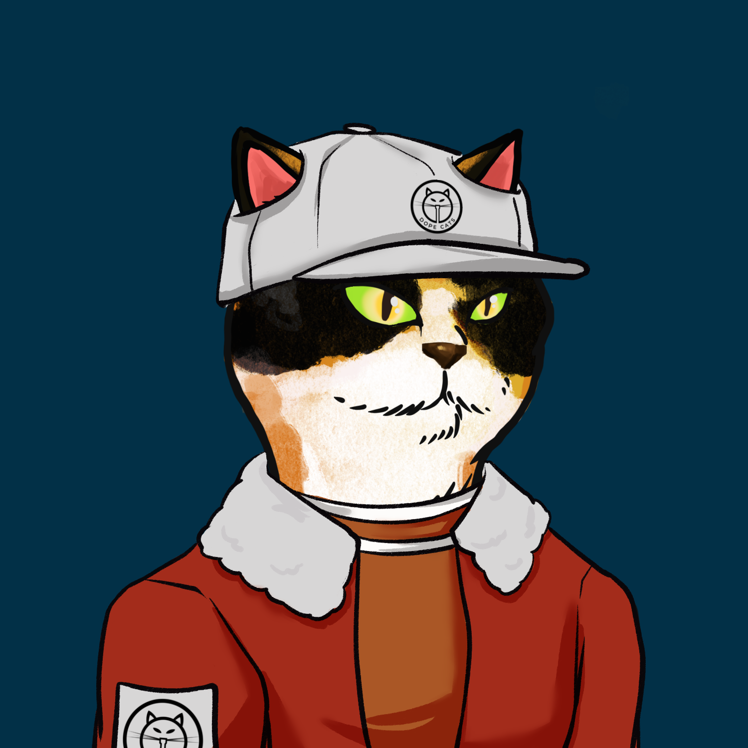 Dope Cat#28 NFT on Algorand