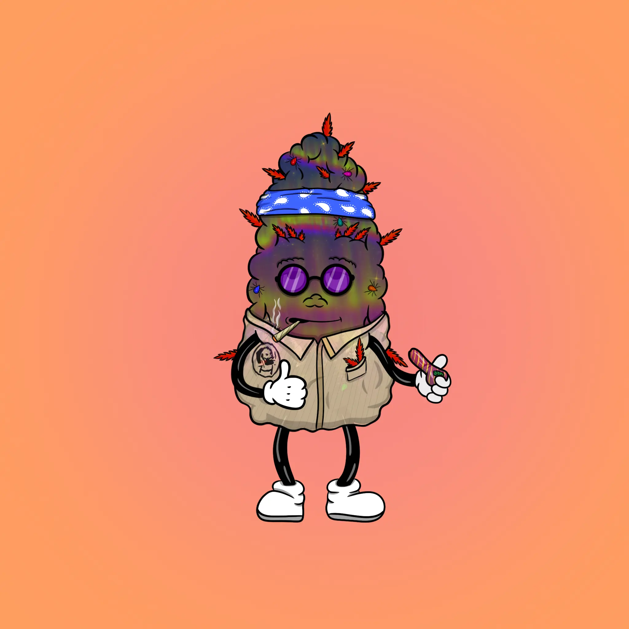 Blazing Budz #440 NFT on Algorand