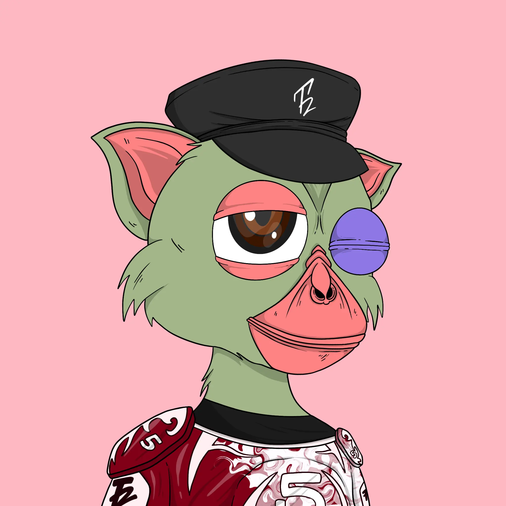 Trendy Tarsier #1507 NFT on Algorand