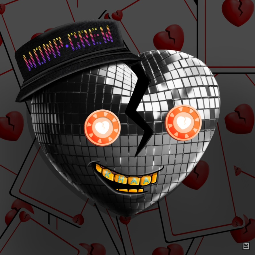 Broken Hearts Club x Womp Crew NFT on Algorand