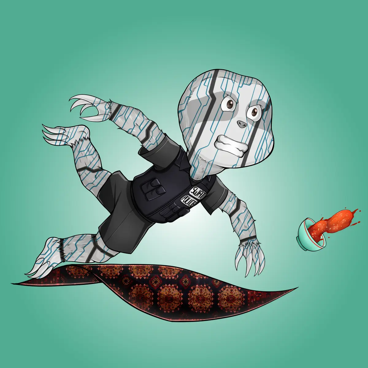 Rug Friends  #1995 NFT on Algorand